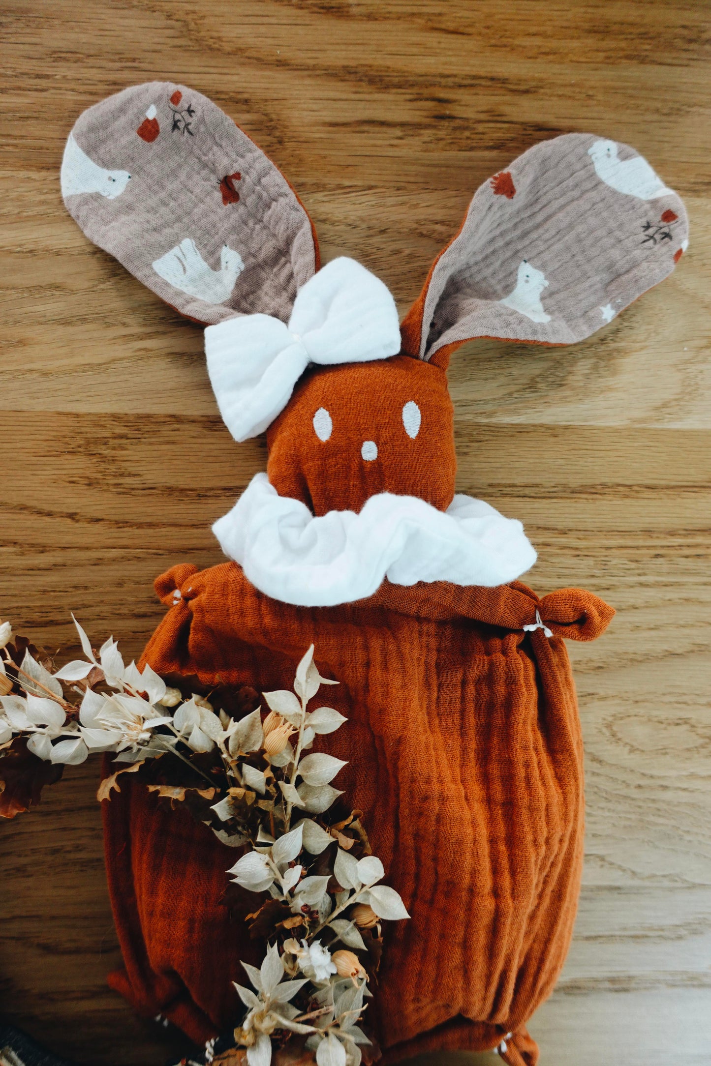 Bouillotte noyaux de cerise Lange - Mocha Bears