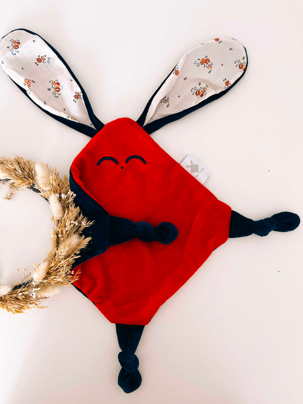 Doudou Velours Mini Noeuds - Paulinette