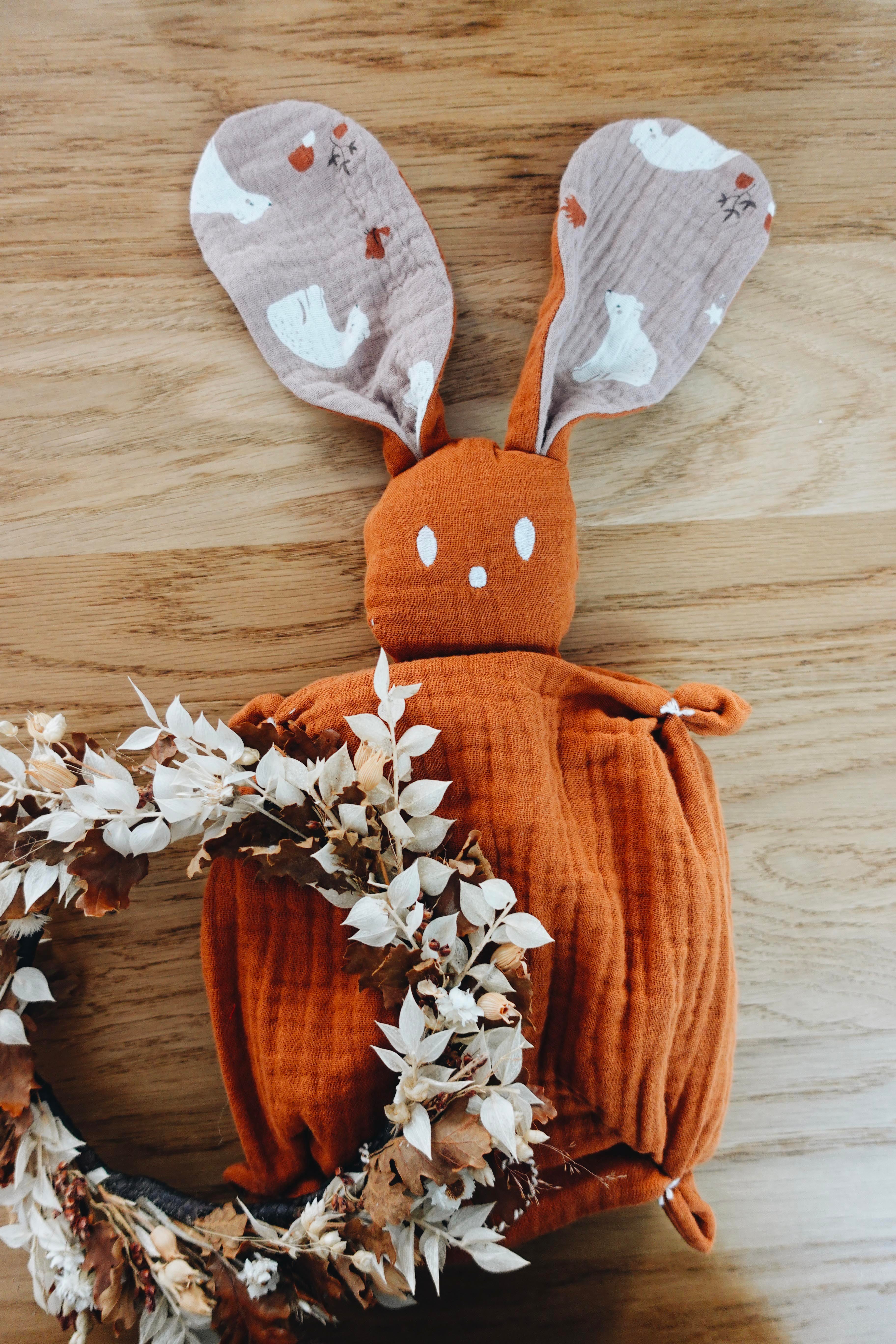 PROTOTYPE - Bouillotte noyaux de cerise Lange - Mocha Bears