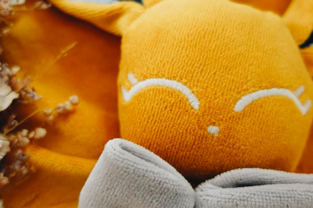 PROTOTYPE - Doudou Velours Câlin Noeuds - Lac Magique