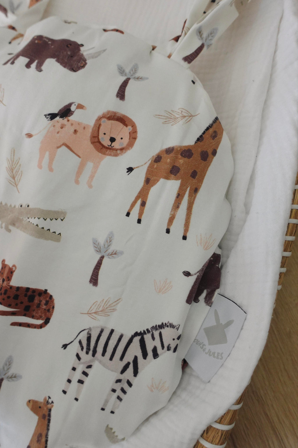 Petit Coussin Pièce unique - Wild Safari