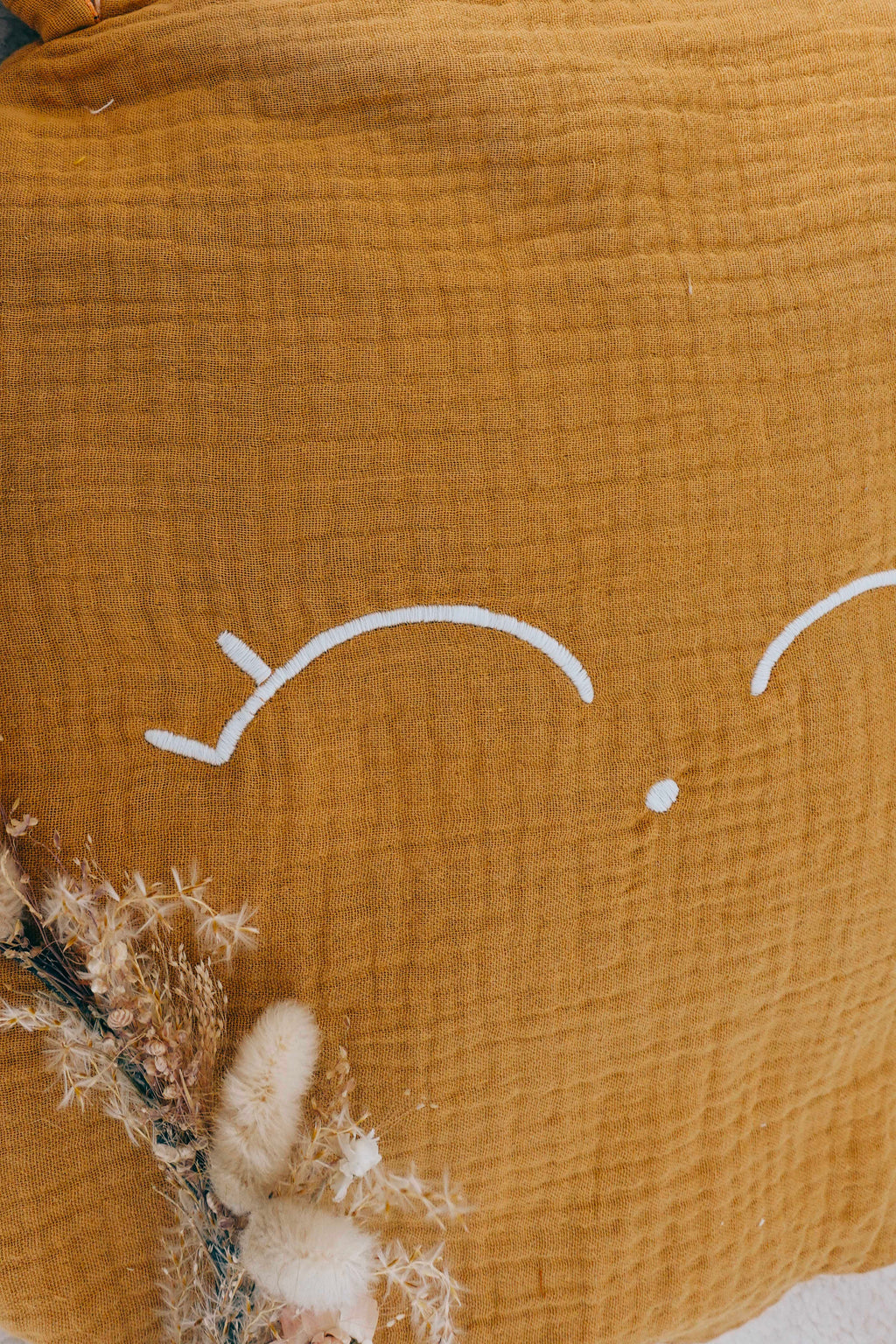 Petit Coussin Lange - Flower Rainbow