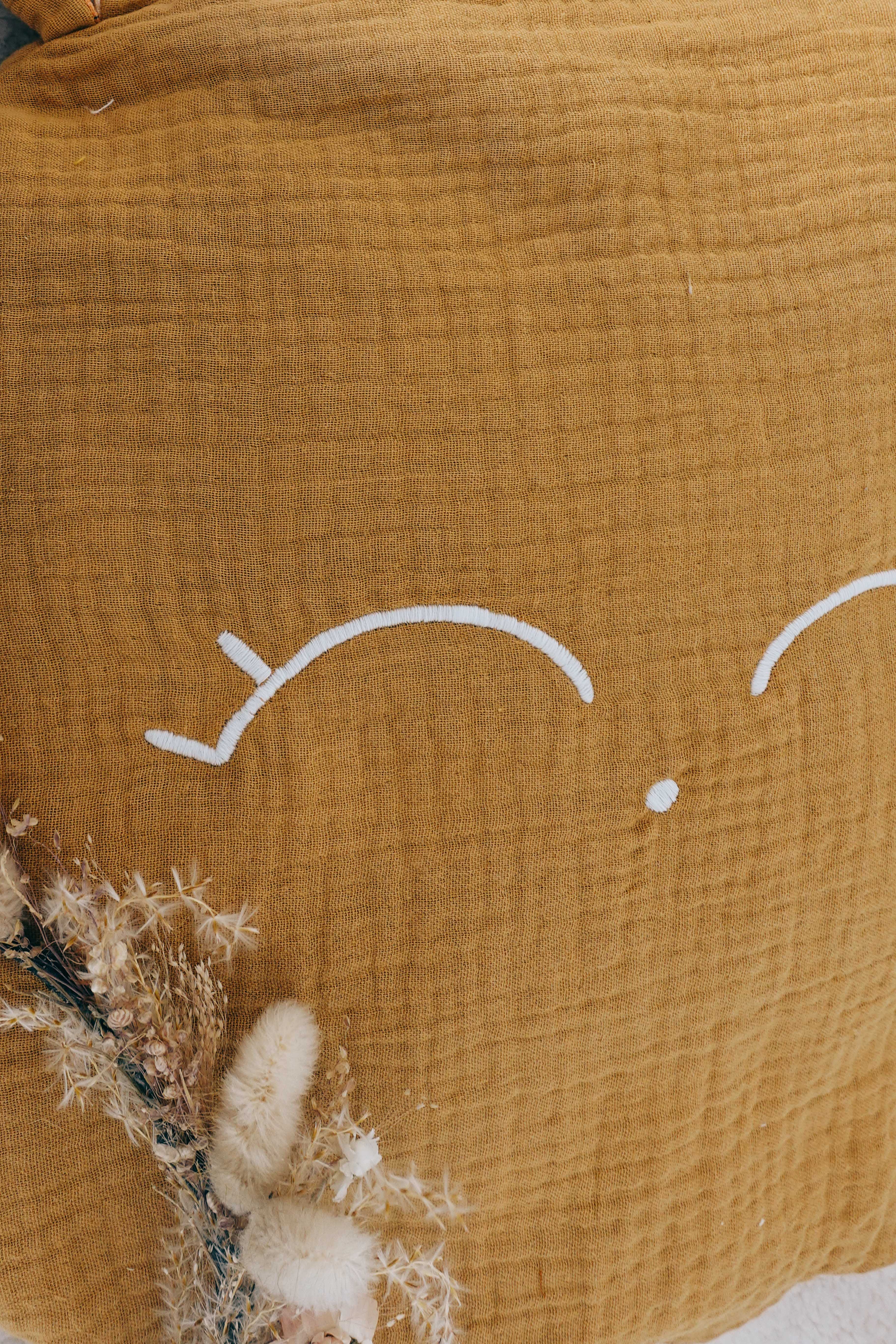 Petit Coussin Lange - Flower Rainbow