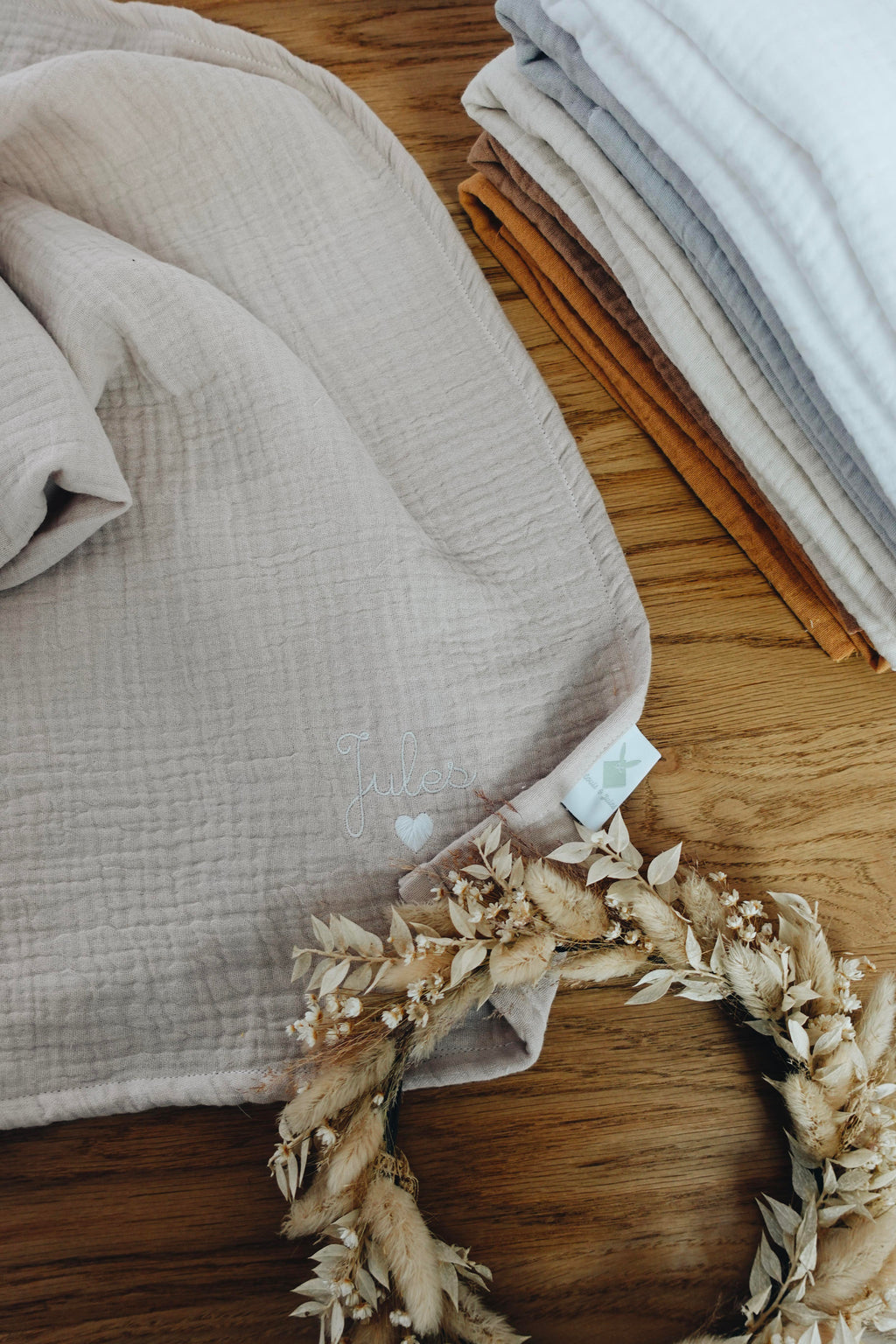 Lange Brodé Personnalisé