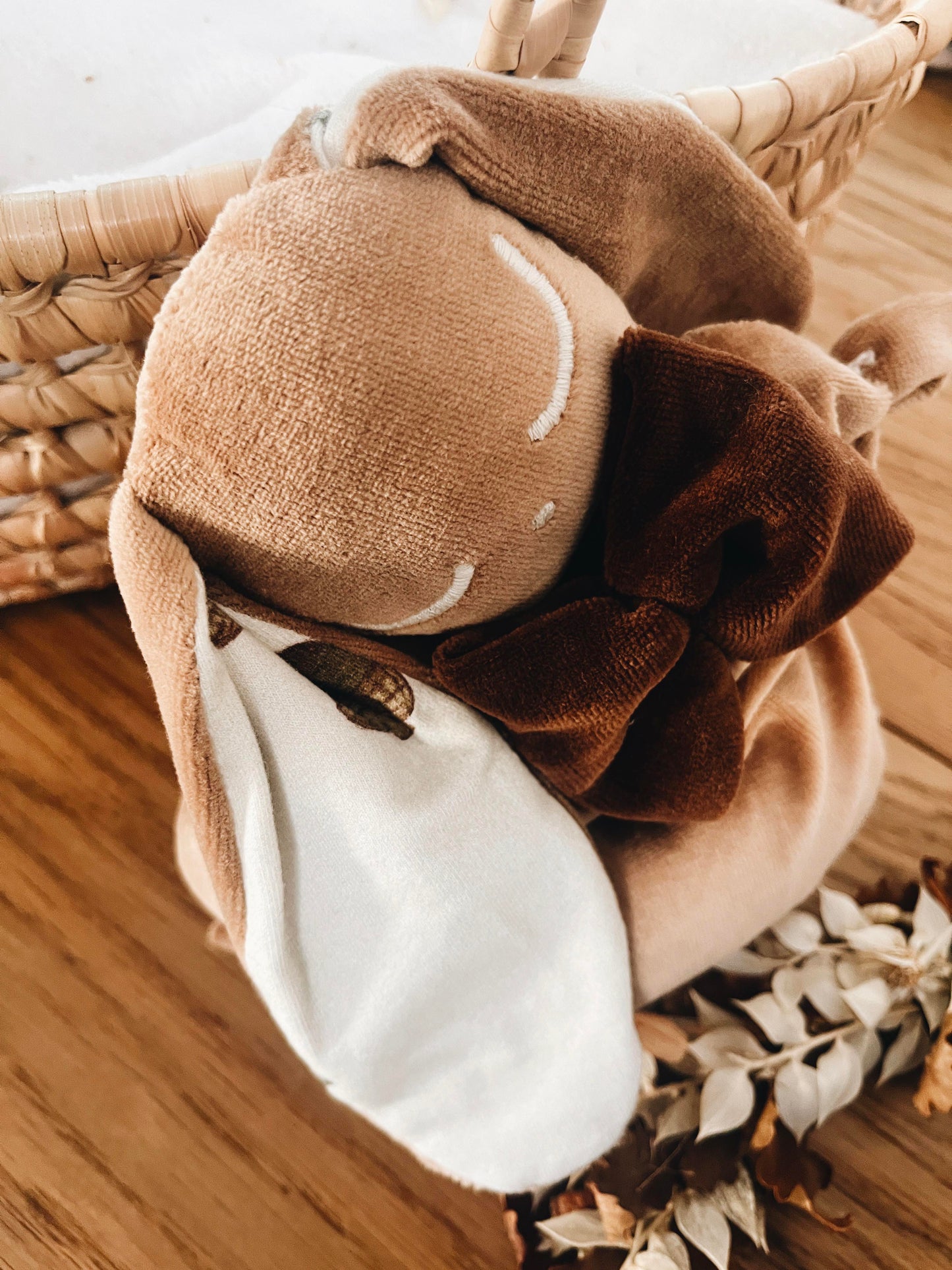 Bouillotte noyaux de cerise velours - Acorns and Leaves