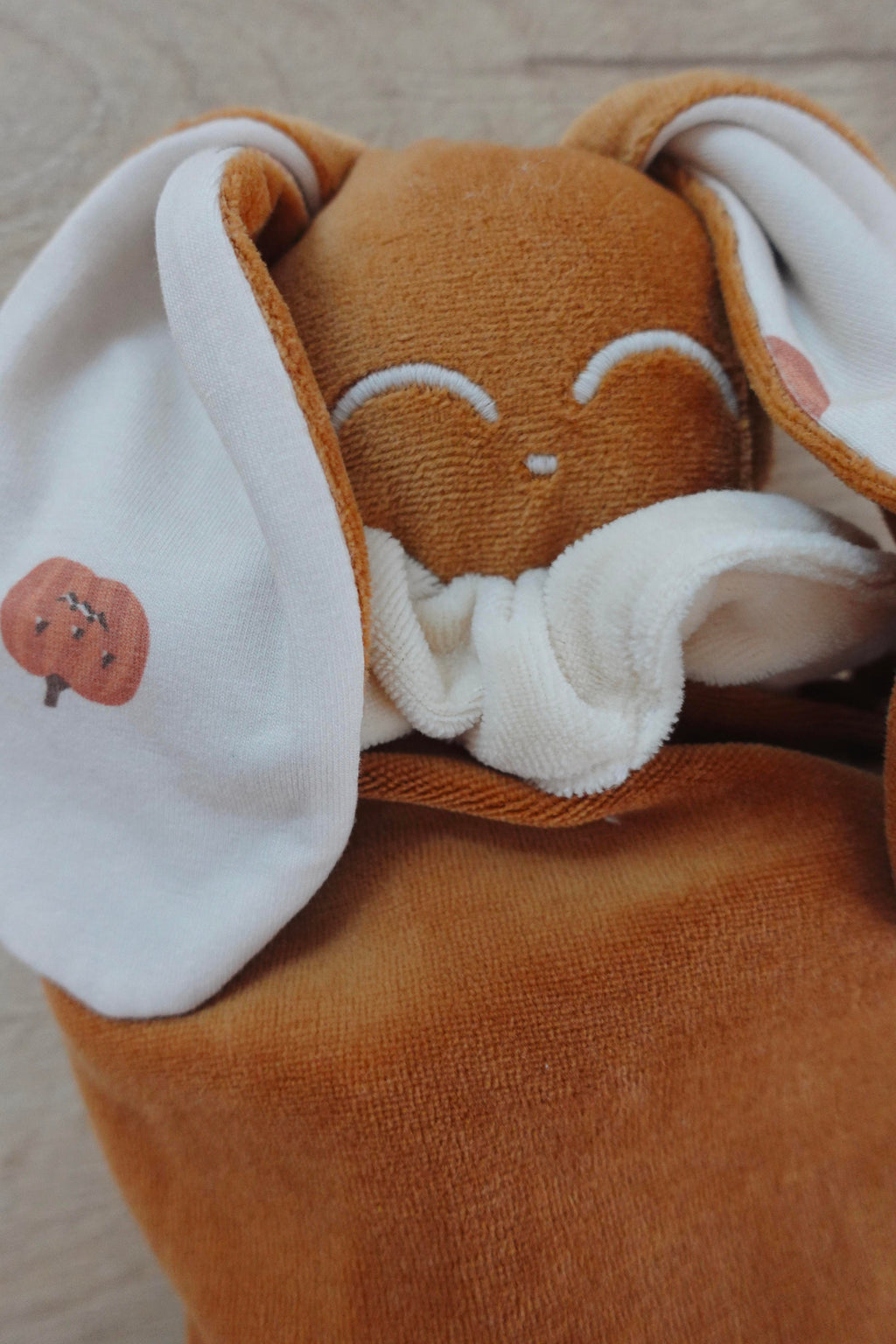 Bouillotte noyaux de cerise Velours - Pumpkin Spice