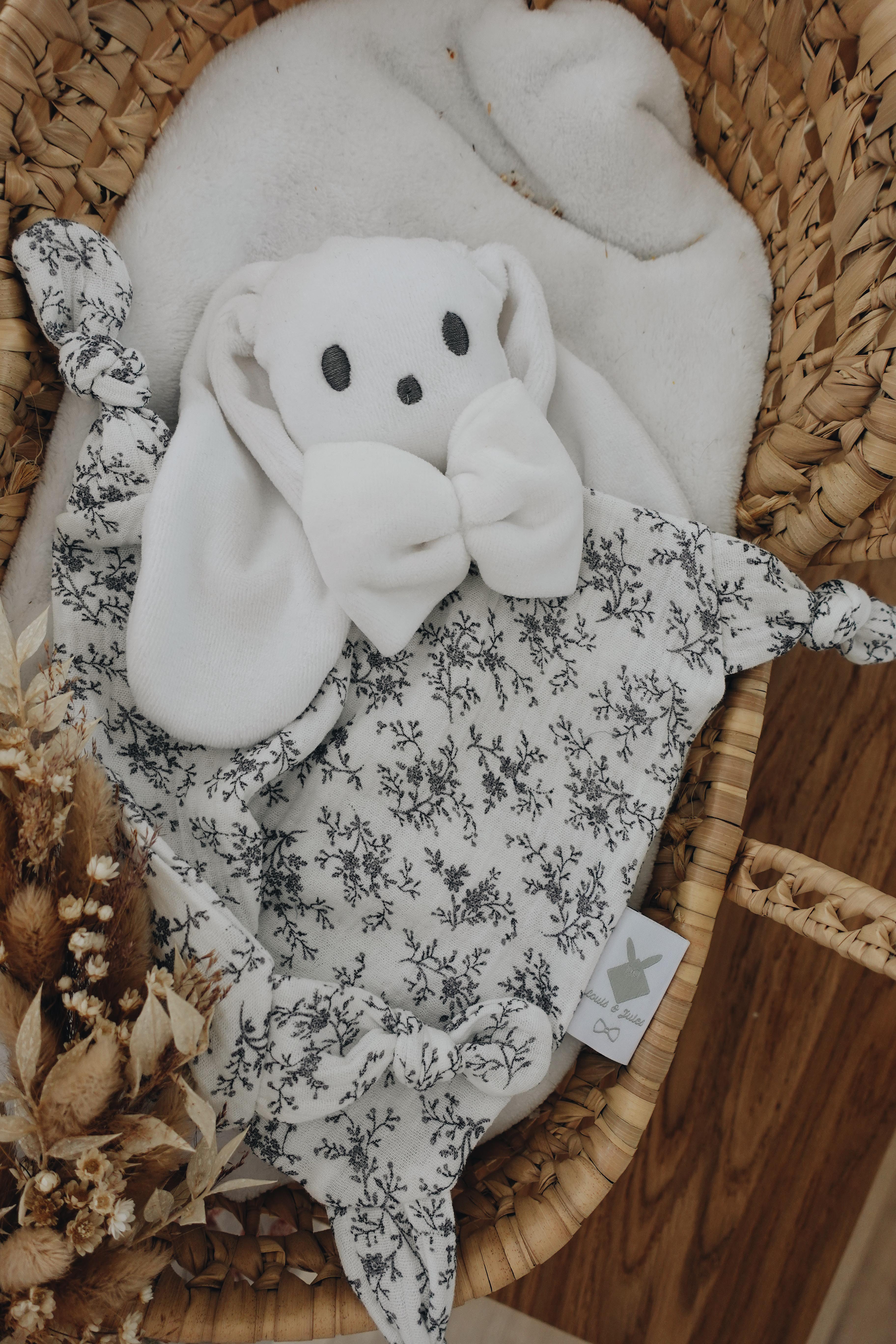 PROTOTYPE - Doudou Mousseline Margot Gris