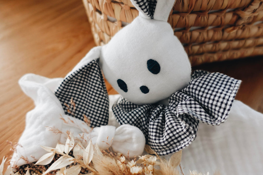 Doudou Lange Câlin Noeuds - Vichy