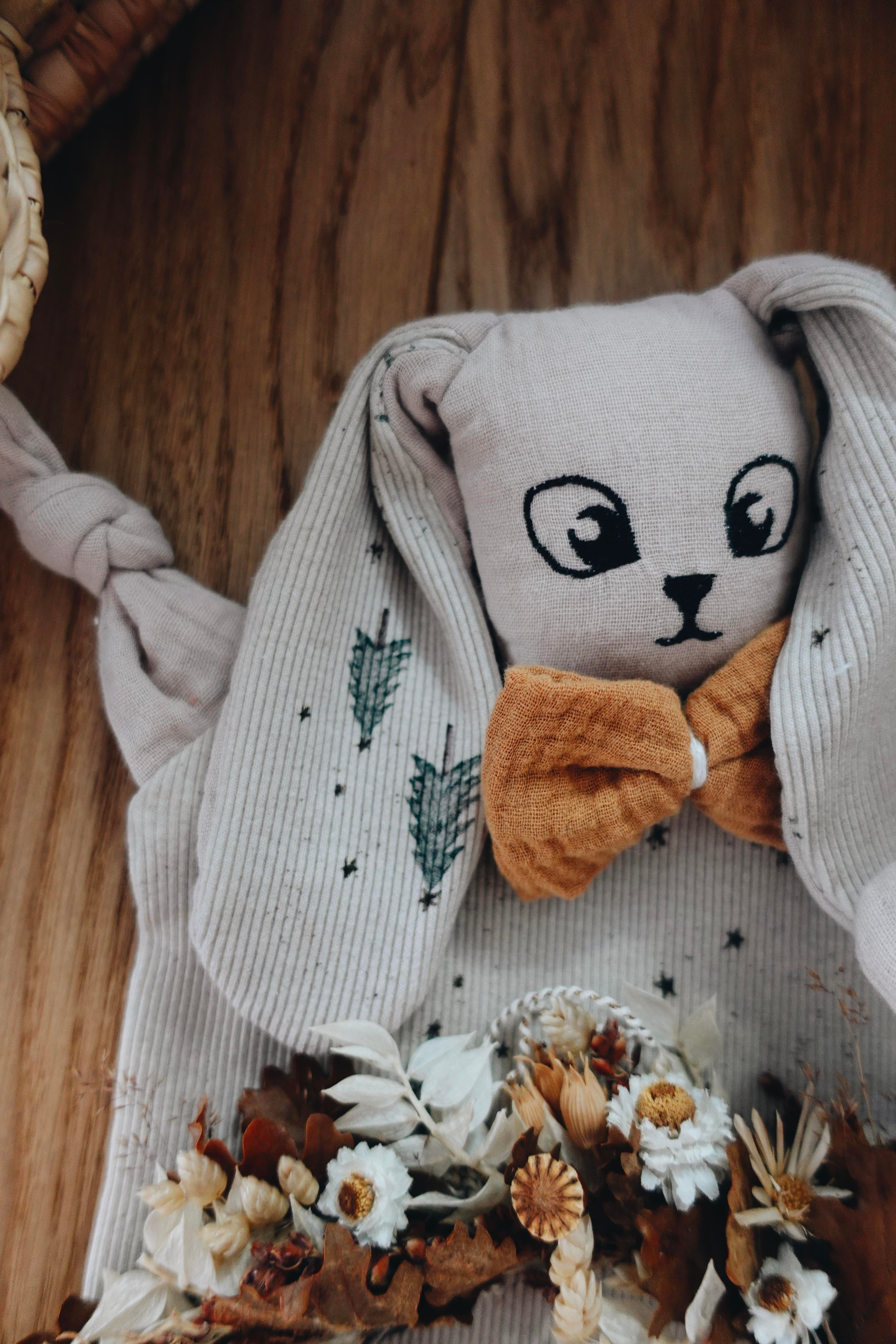 PROTOTYPE - Doudou lange Chouchou - Sapin