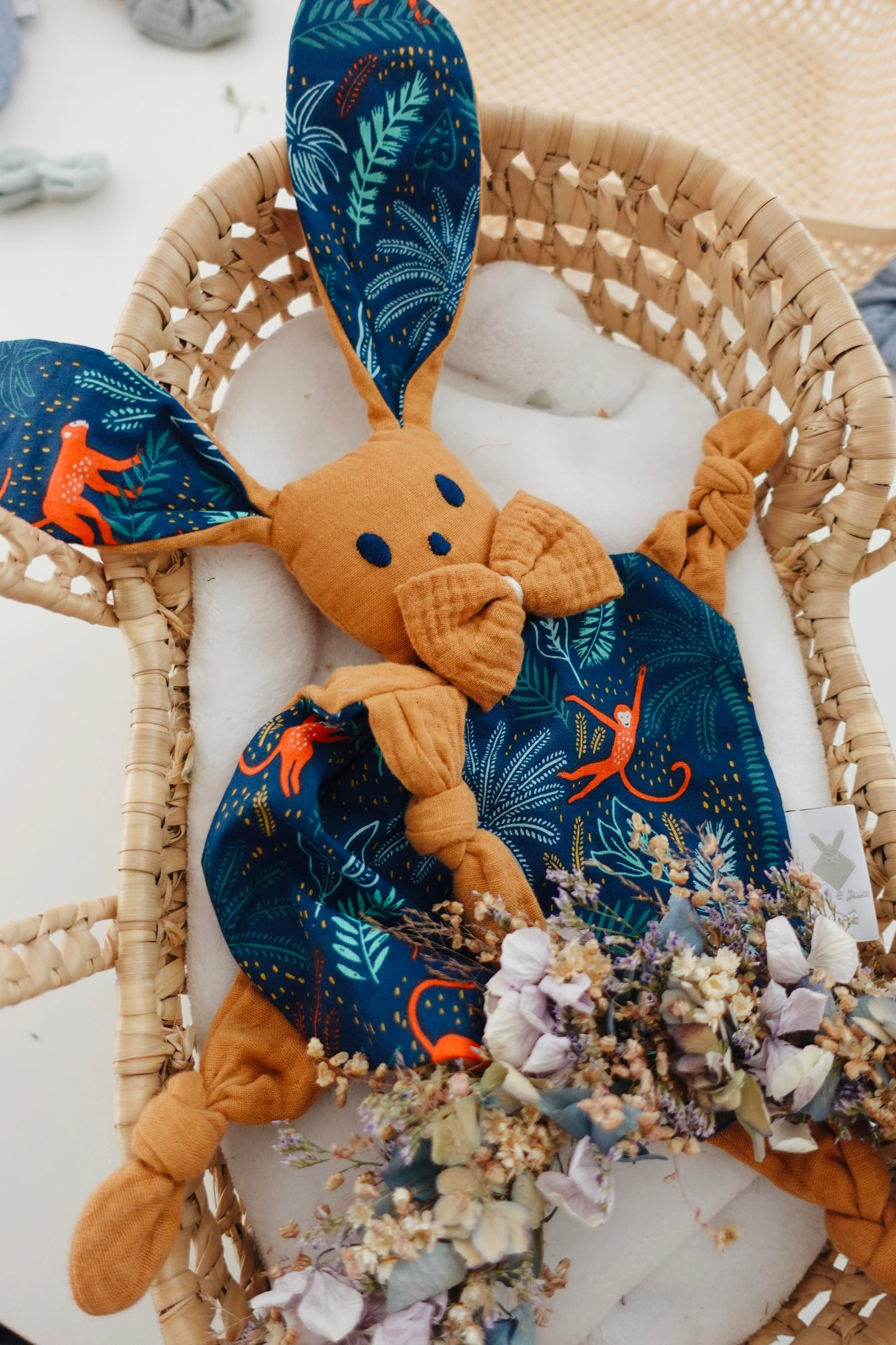 PROTOTYPE - Doudou Lange Chouchou - Blue Jungle