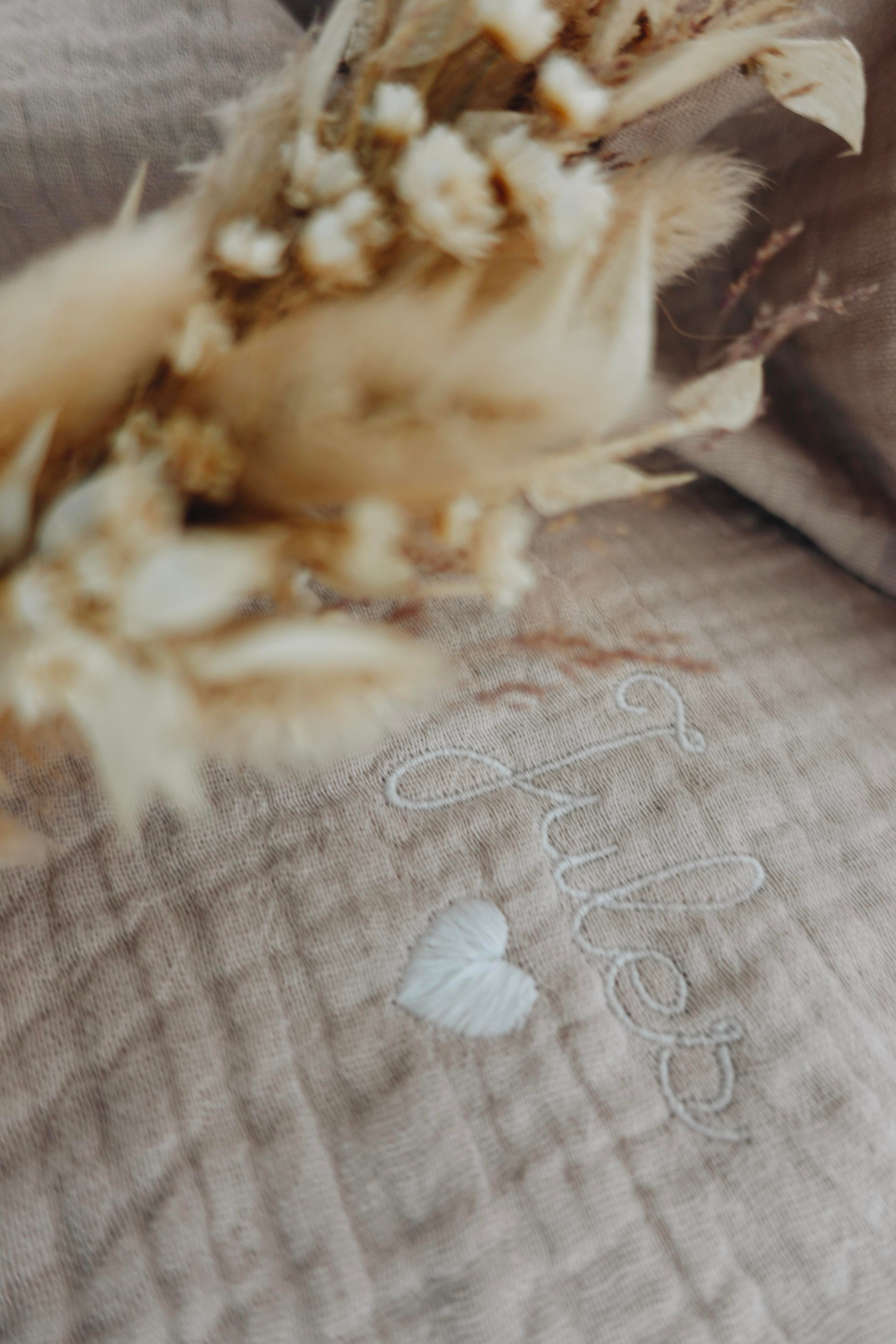 Lange Brodé Personnalisé