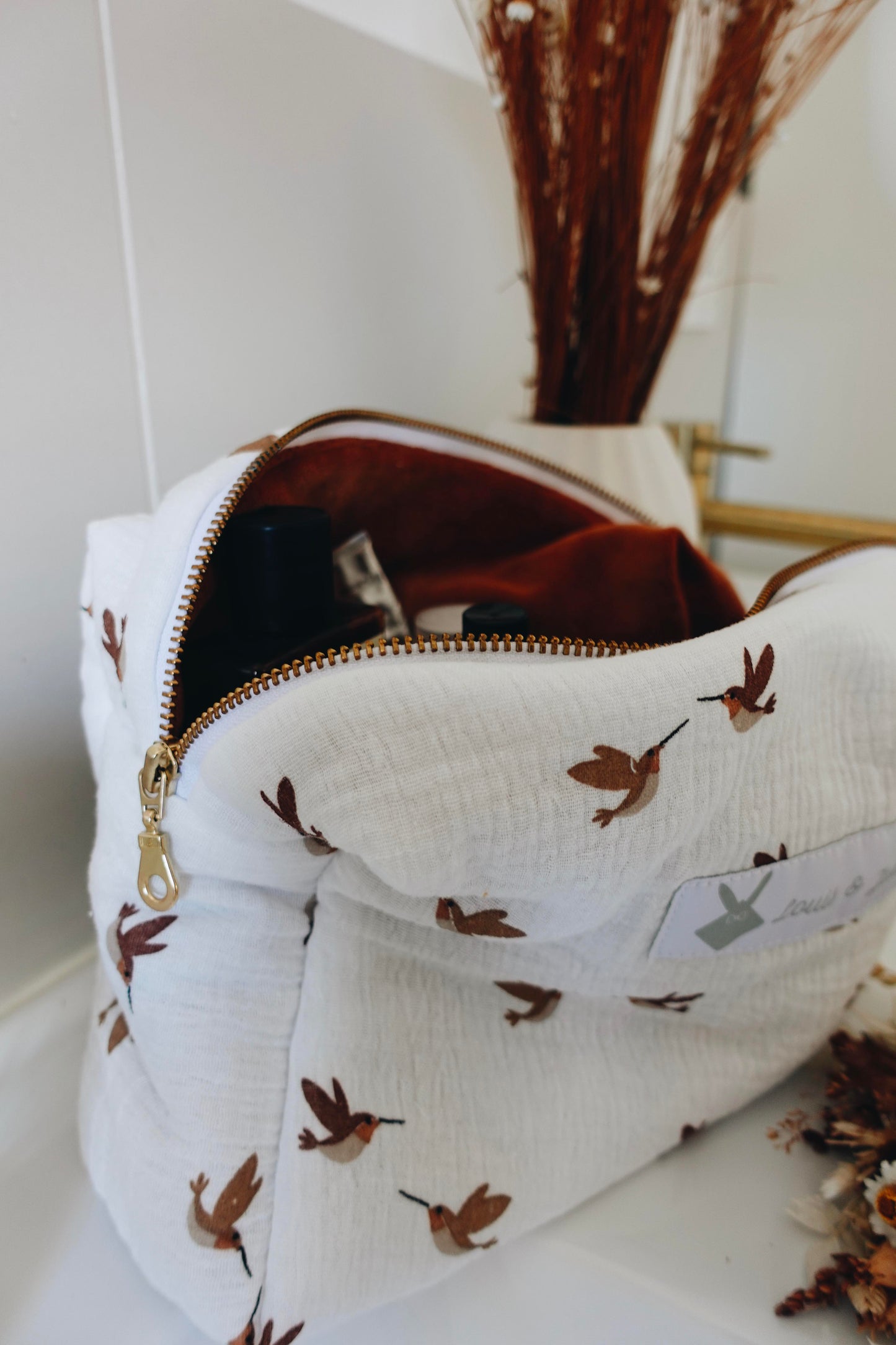 Trousse de Toilette - Oiseaux