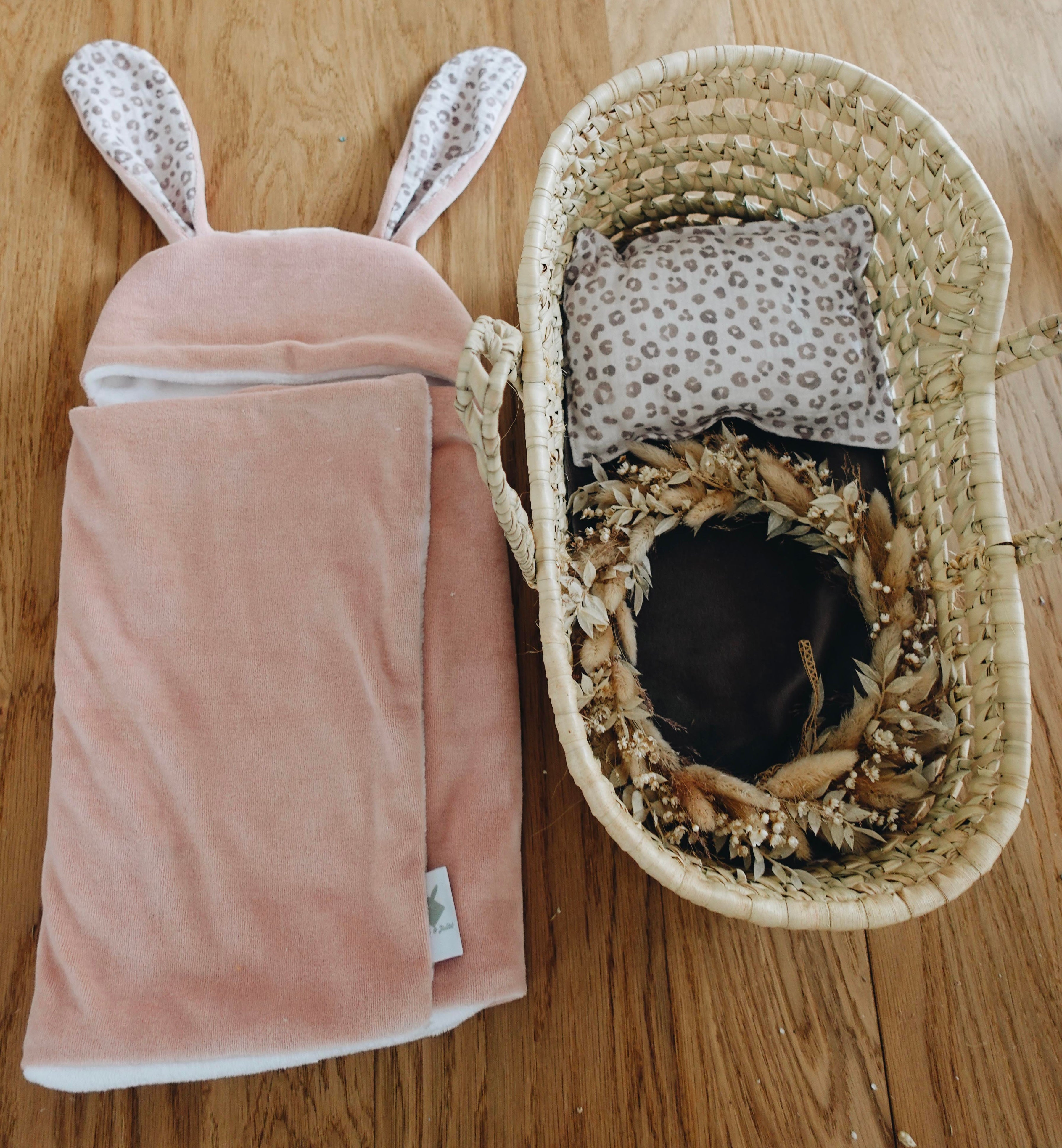 PROTOTYPE -Coffret Couffin Peluche - Léo Baby