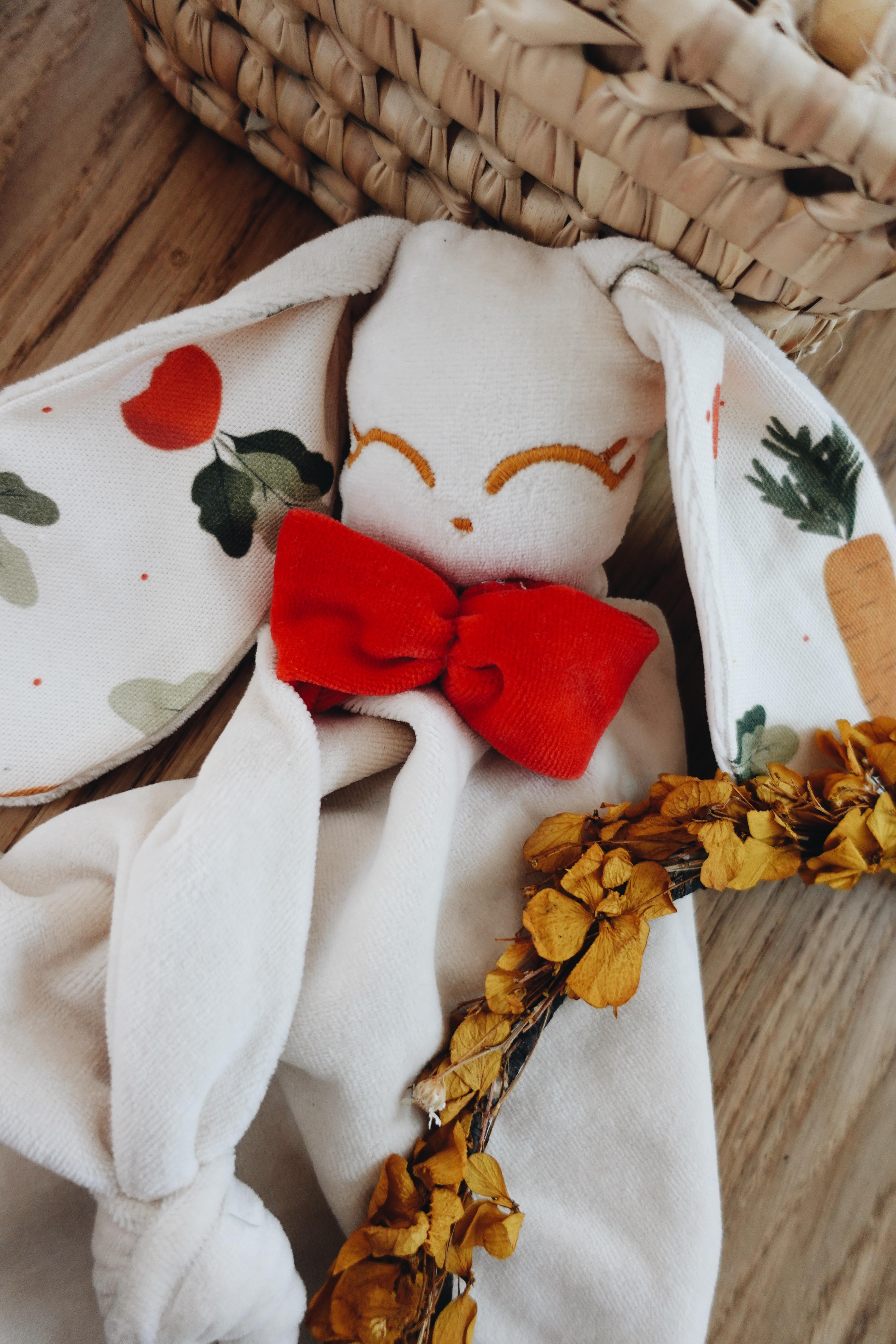 Doudou Velours Gaufrette - Potager