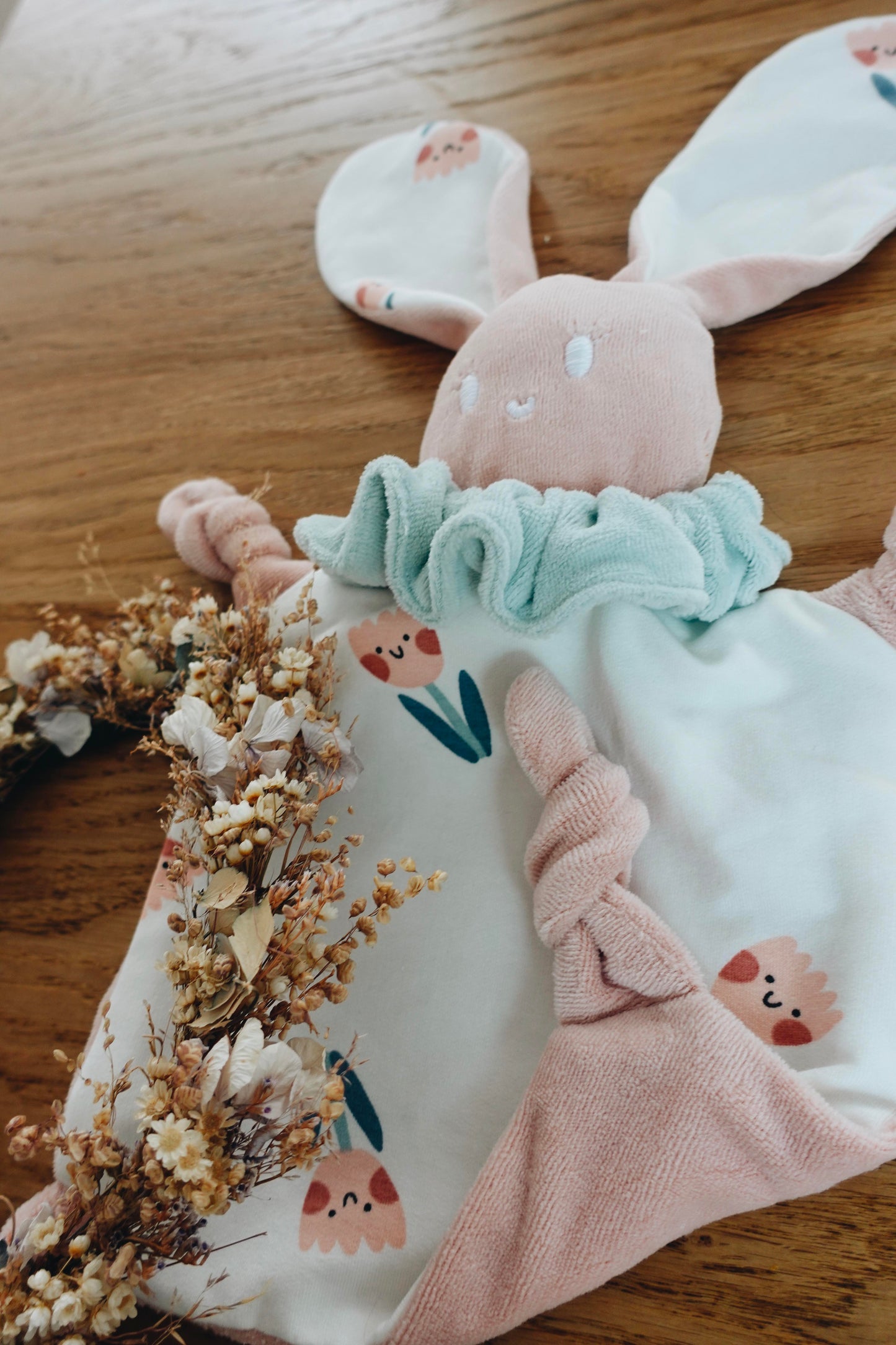 Doudou Velours Chouchou - Happy Tulips