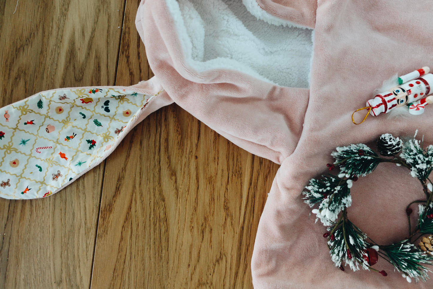 Poncho - Holiday Argyle