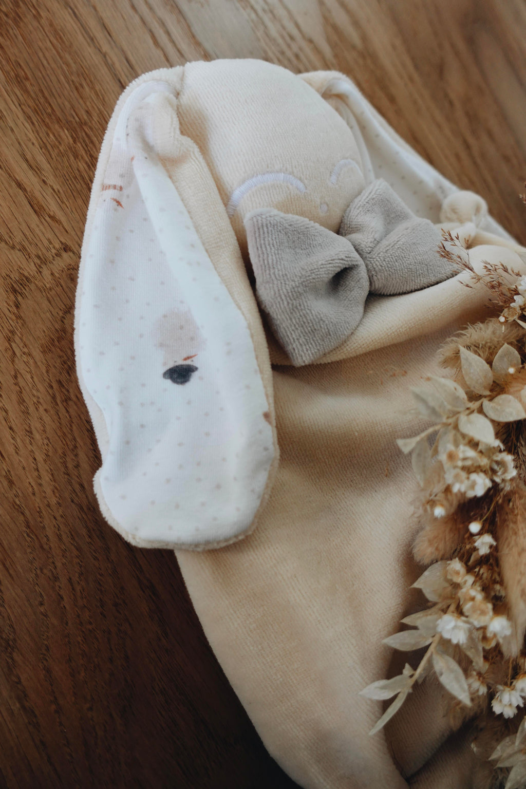 PROTOTYPE - Bouillotte noyaux de cerise Velours - Snowman