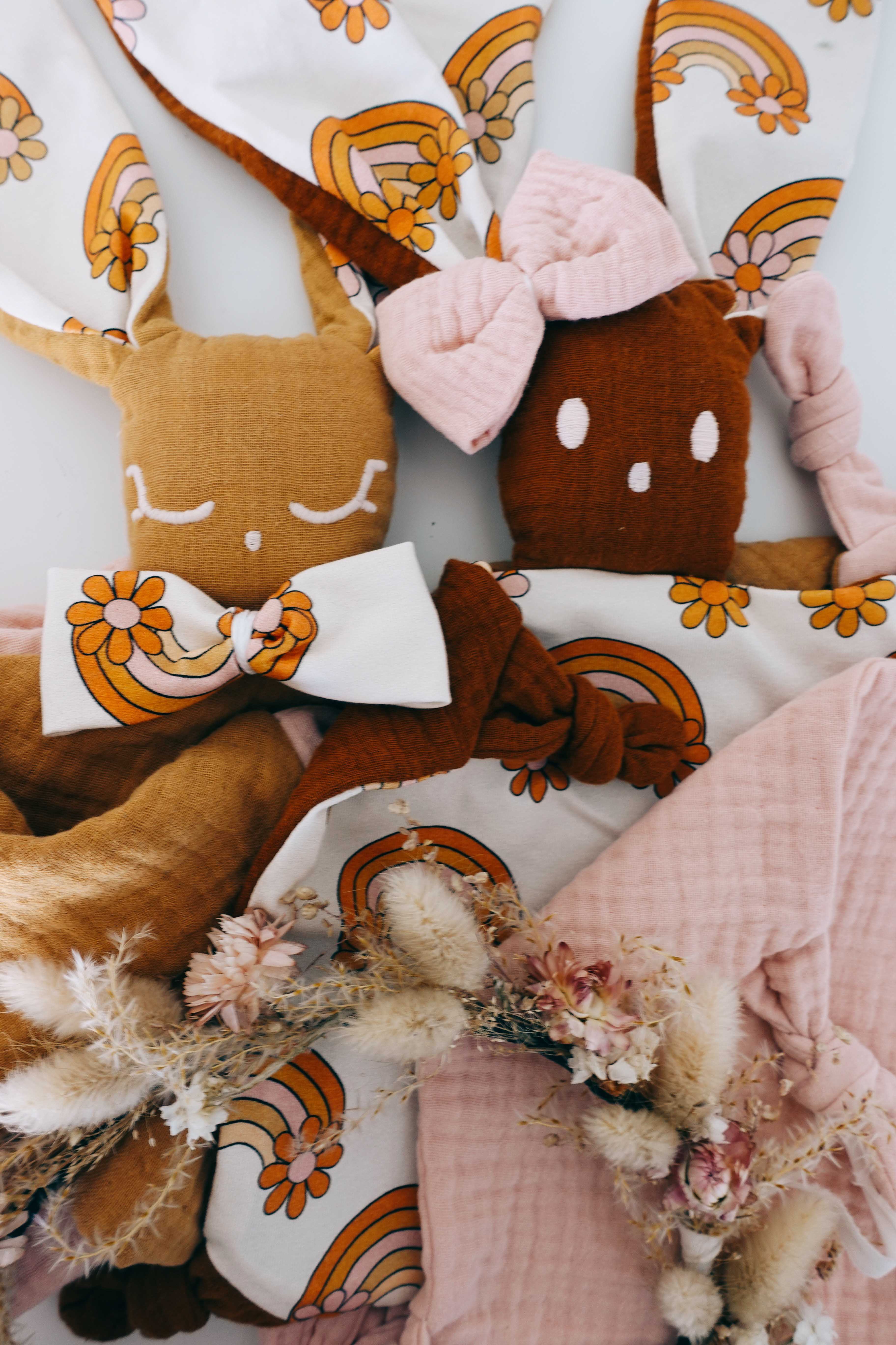 Doudou Lange Chouchou – Flower Rainbow