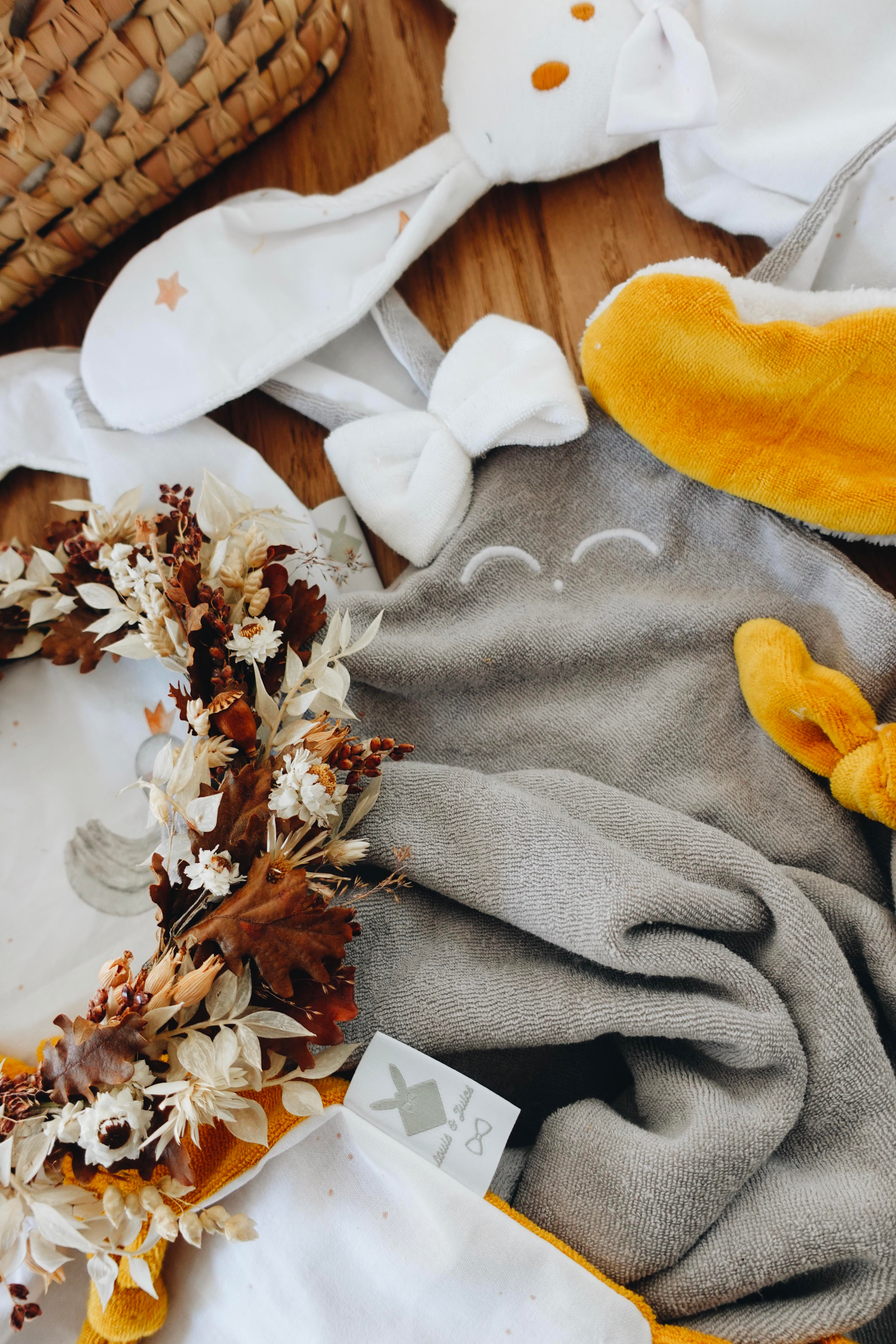 PROTOTYPE - Doudou Eponge Cocooning Noeuds - Cygne étoilé