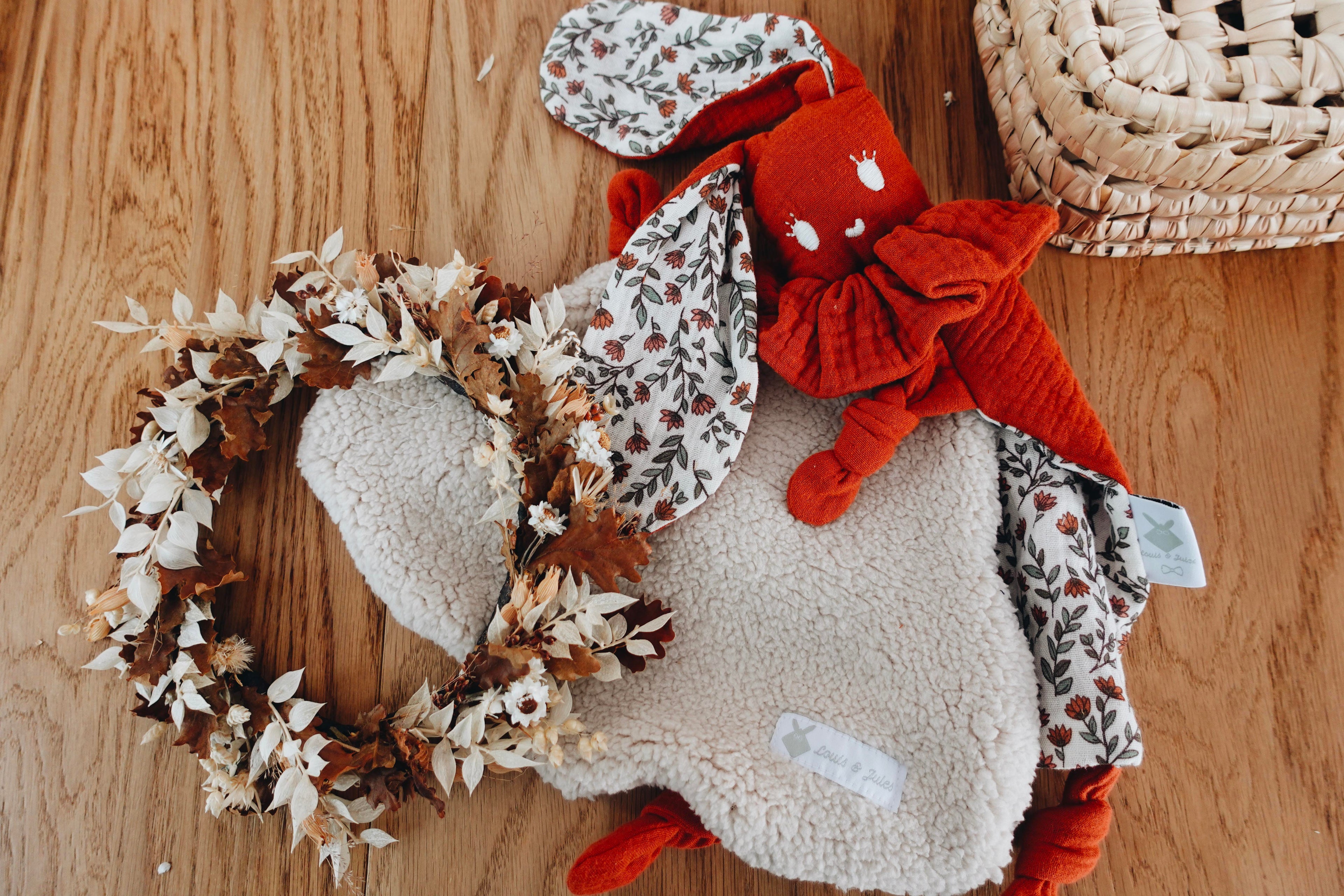 PROTOTYPE - Doudou Lange Chouchou – Terracotta Petals