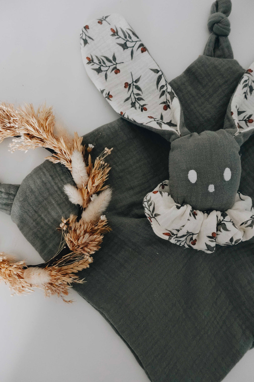 Doudou Lange Câlin Noeuds - Clémentines