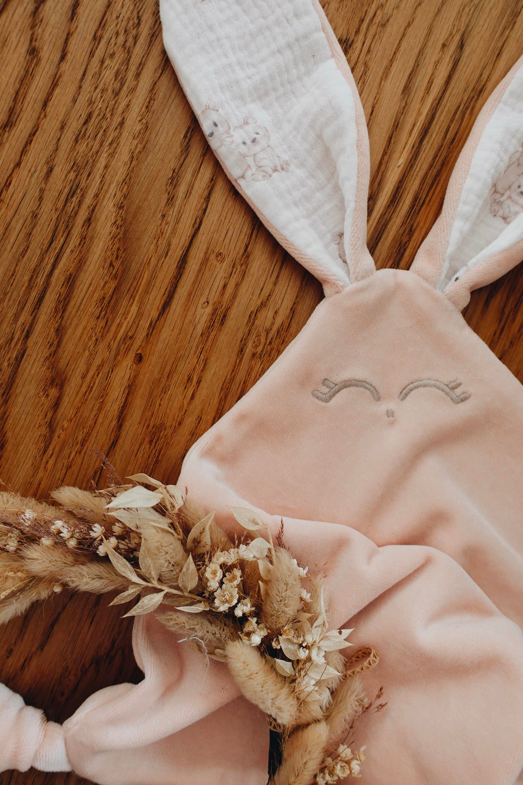 PROTOTYPE - Doudou Velours Classique Noeuds - Little Bears