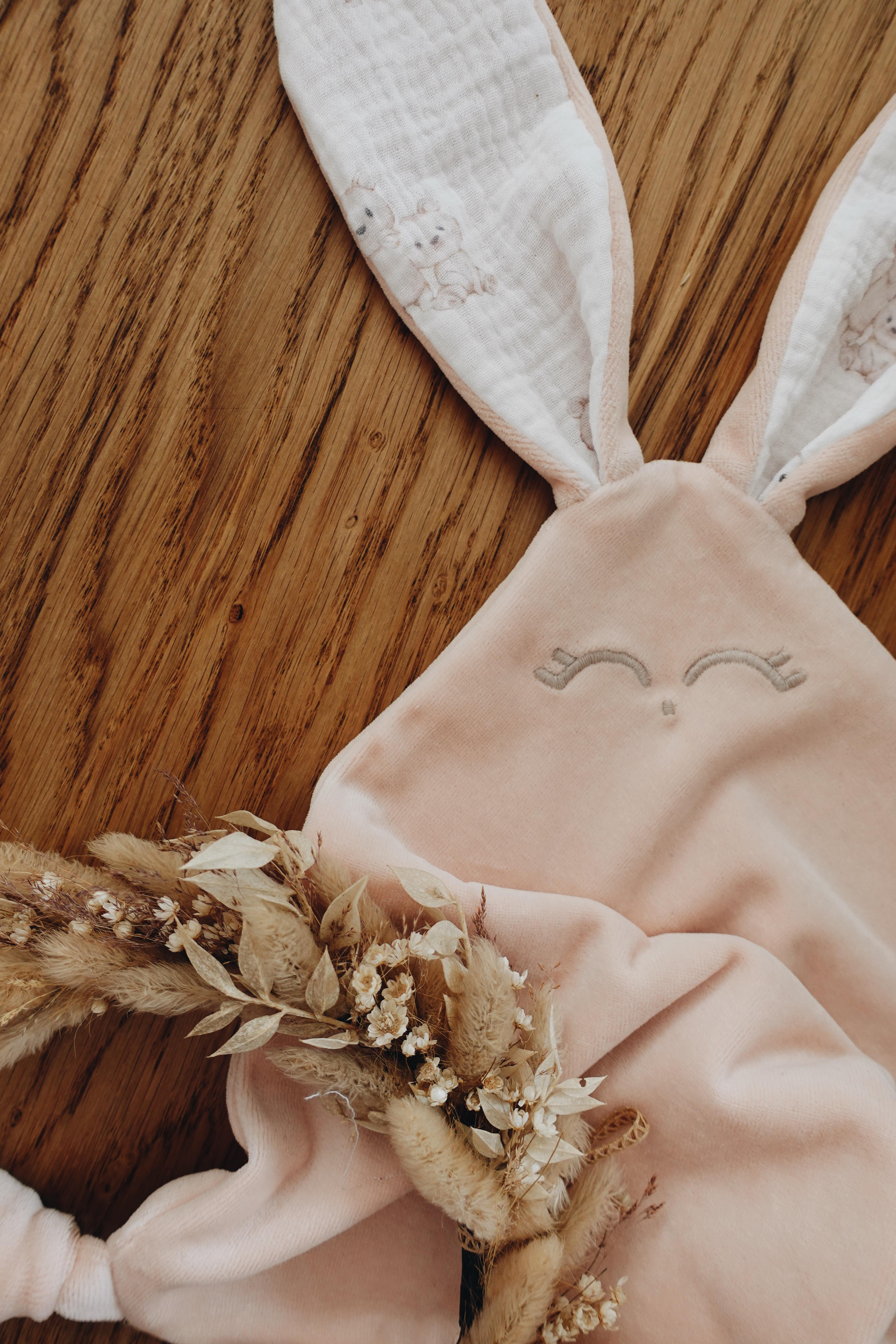 PROTOTYPE - Doudou Velours Classique Noeuds - Little Bears