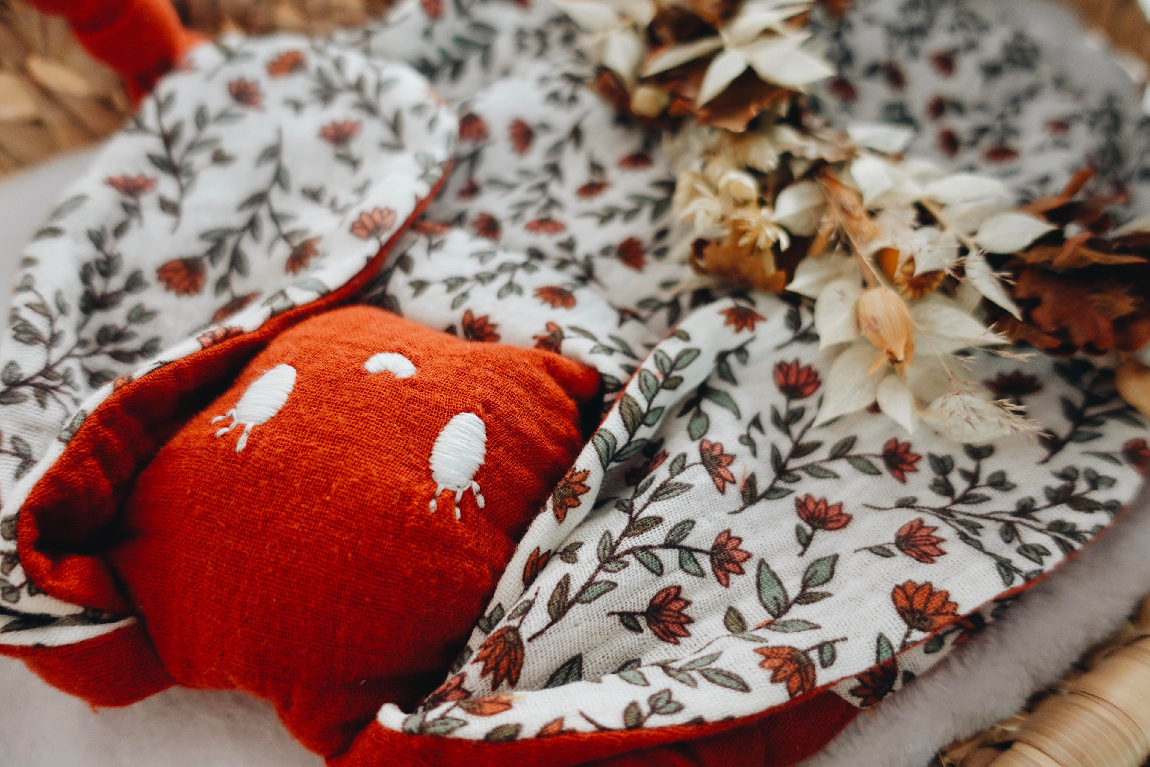 PROTOTYPE - Doudou Lange Chouchou – Terracotta Petals