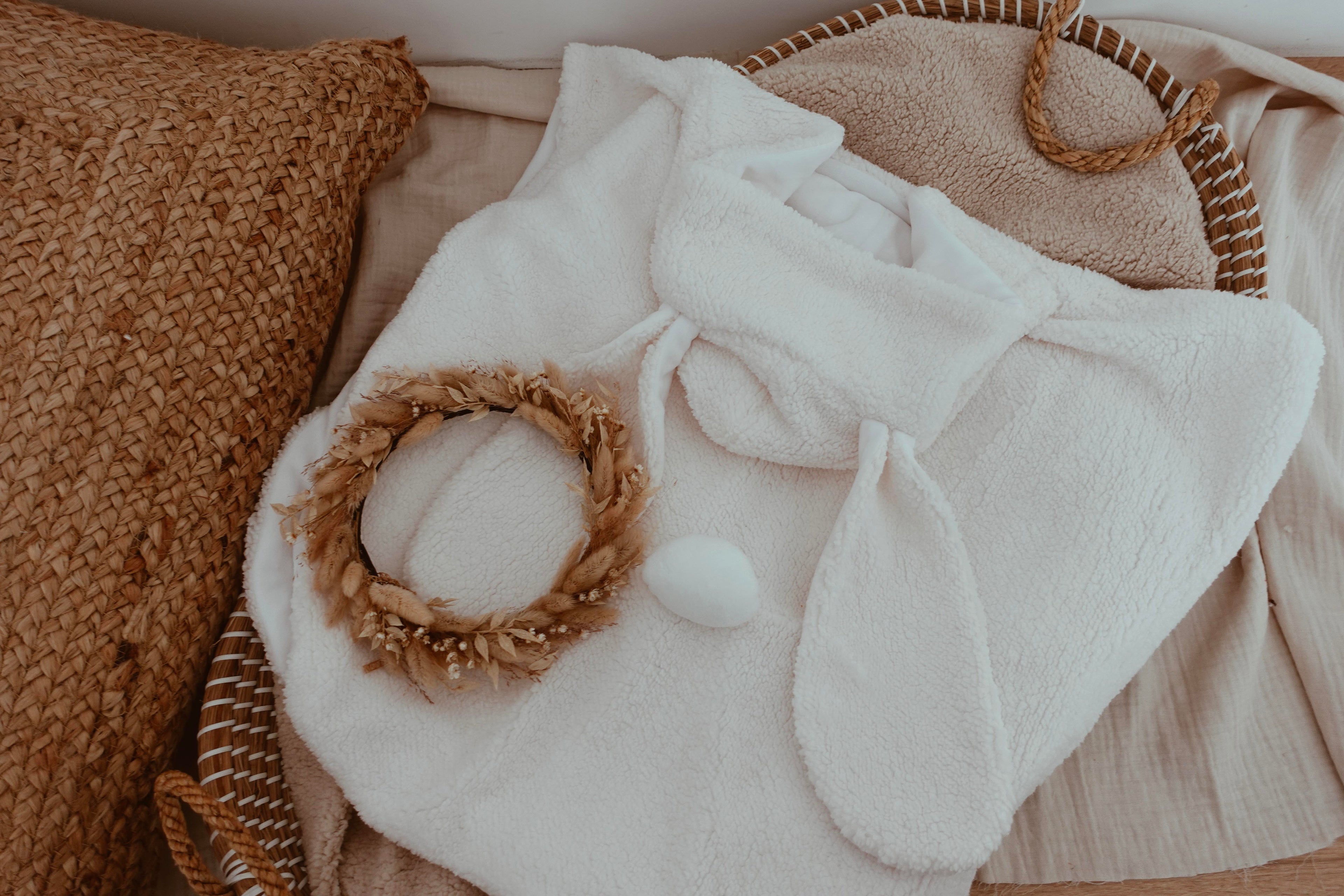 Poncho Pure - Moumoute épaisse Lait