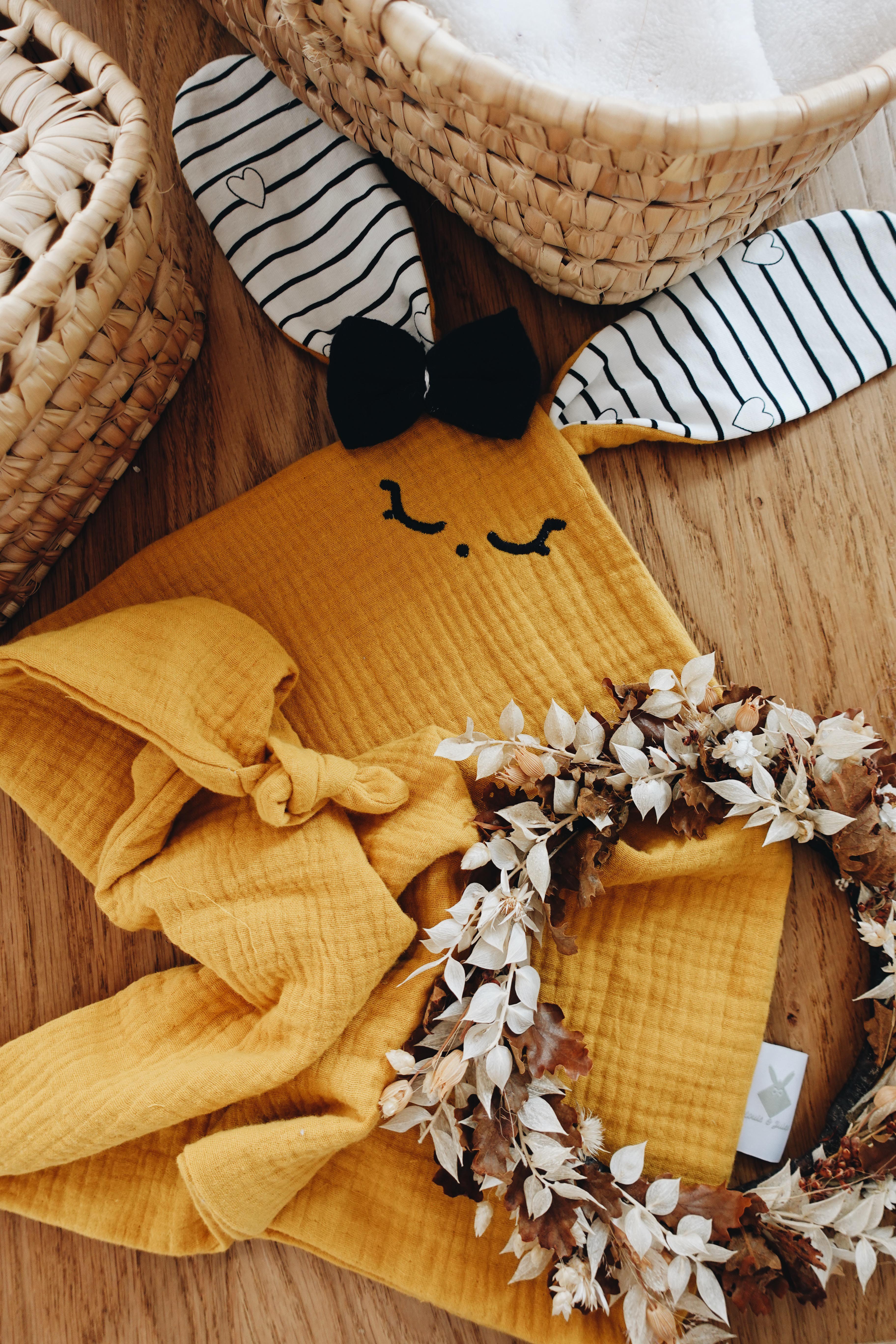 PROTOTYPE - Doudou Lange Cocooning Noeuds - Changing Hearts