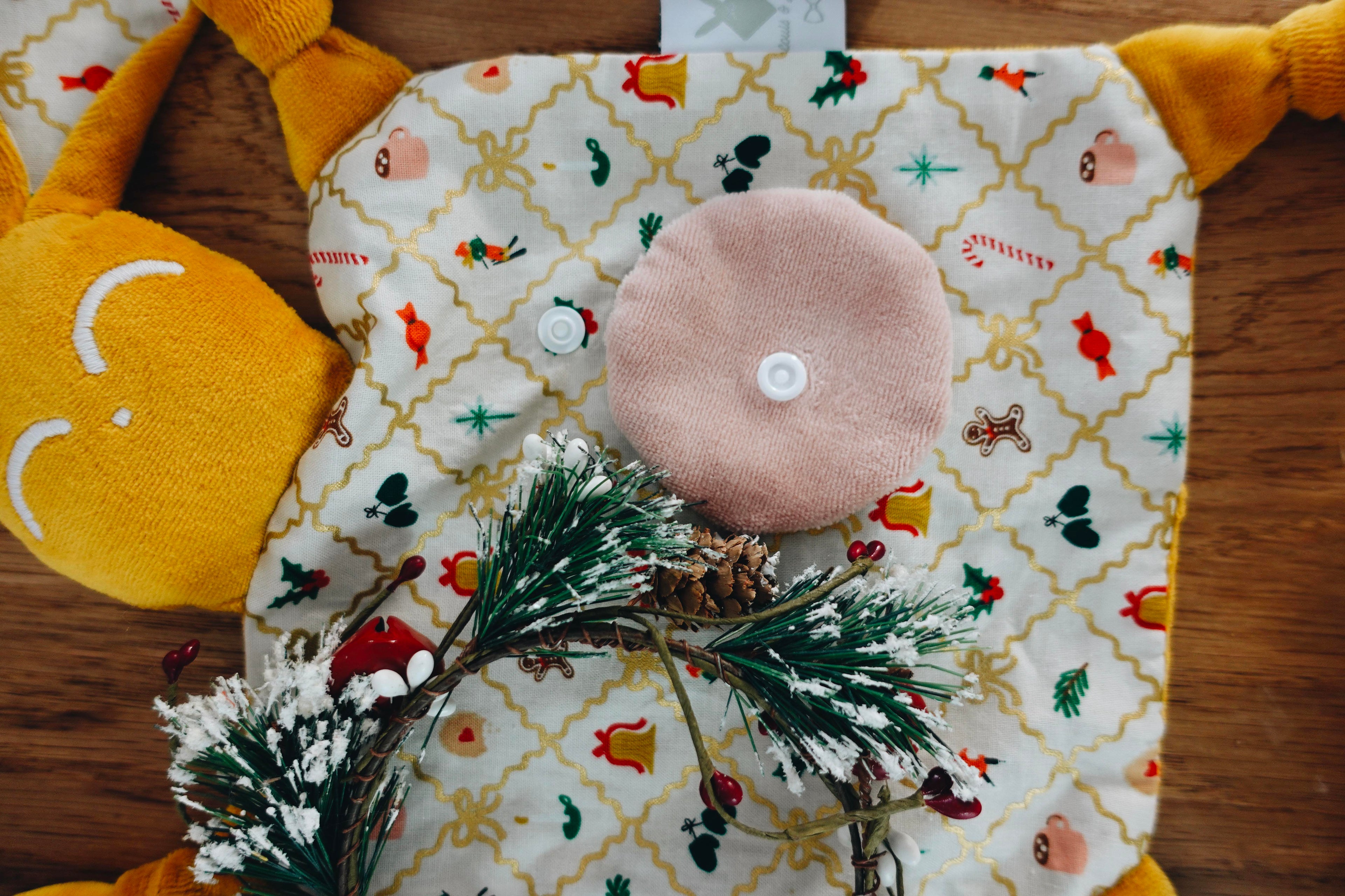 PROTOTYPE - Doudou Velours Chouchou - Holiday Argyle