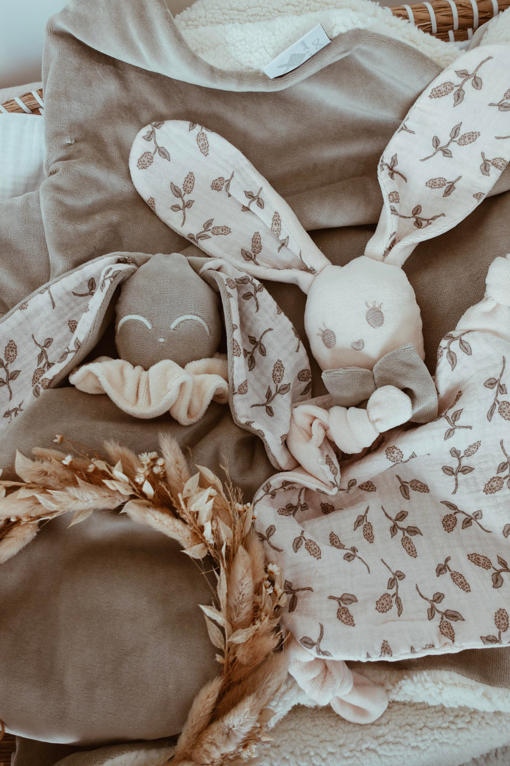 Doudou Velours Chouchou - Simple Flowers