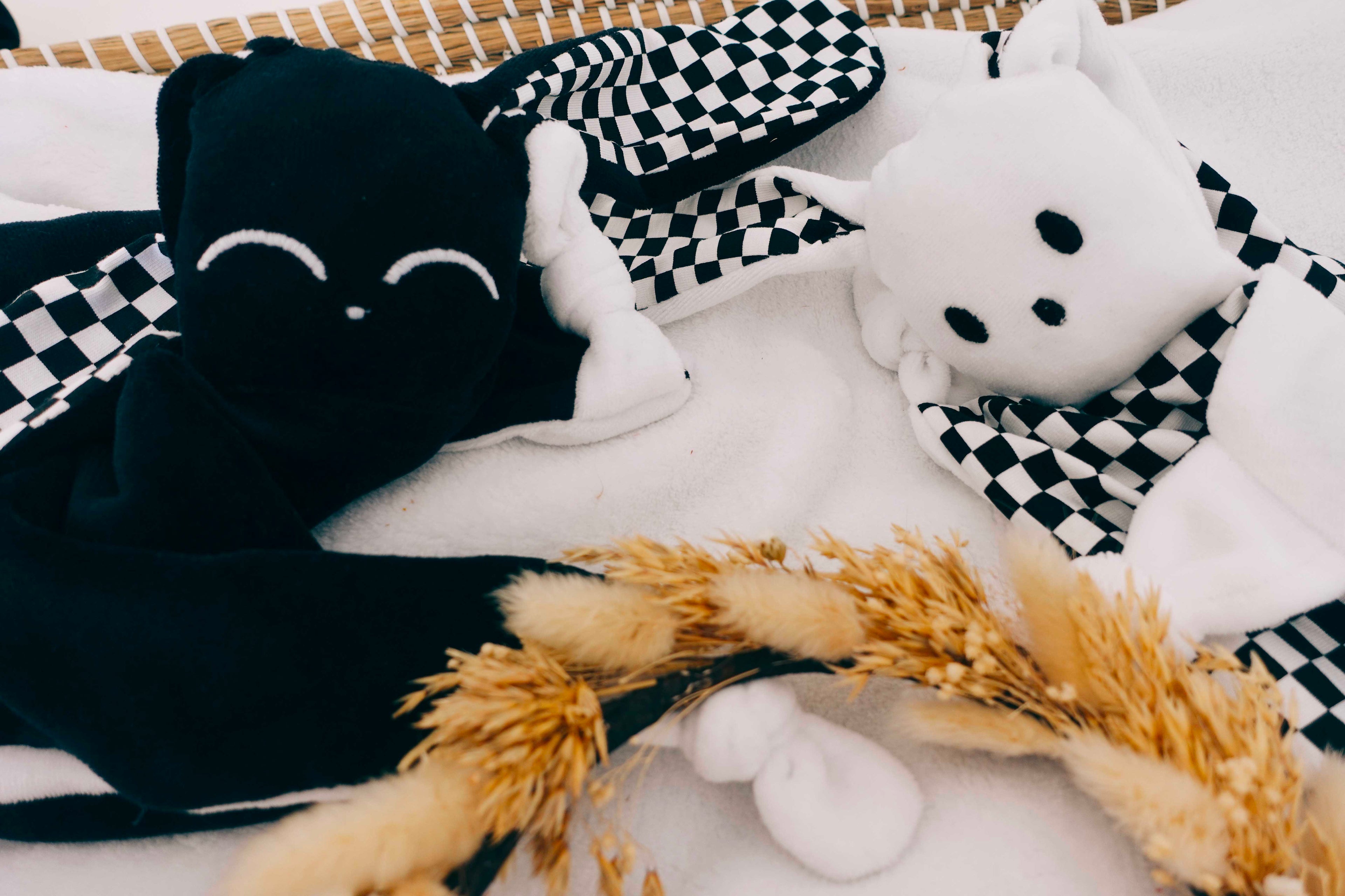 Doudou Velours Chouchou – Chessboard