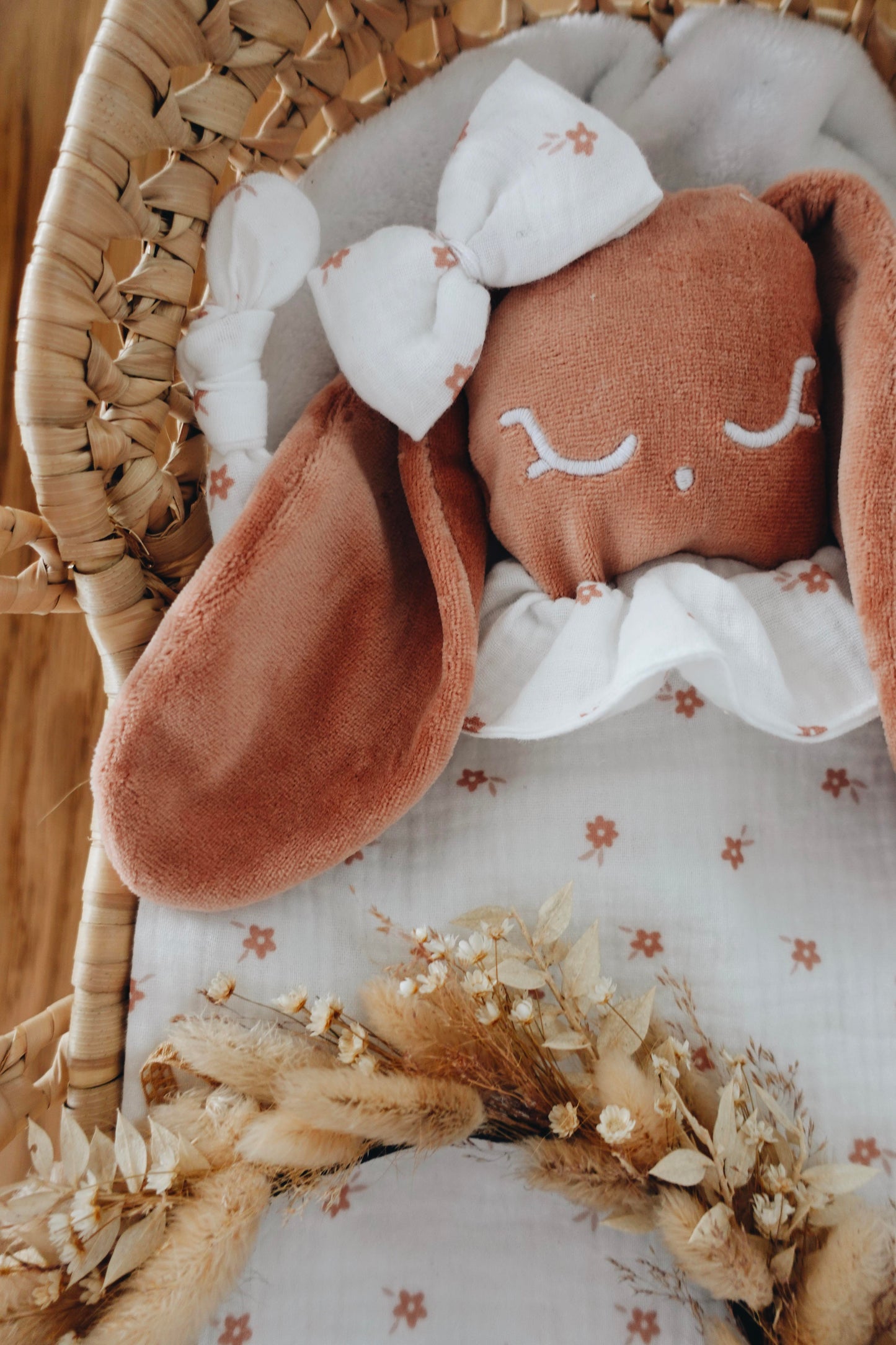 Doudou Mousseline Ditsy Flowers