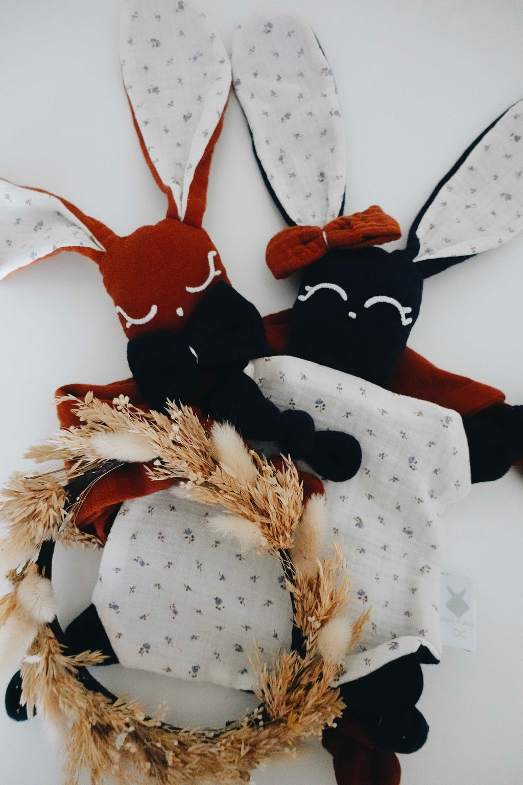 Doudou Lange Chouchou – Blue Leaves