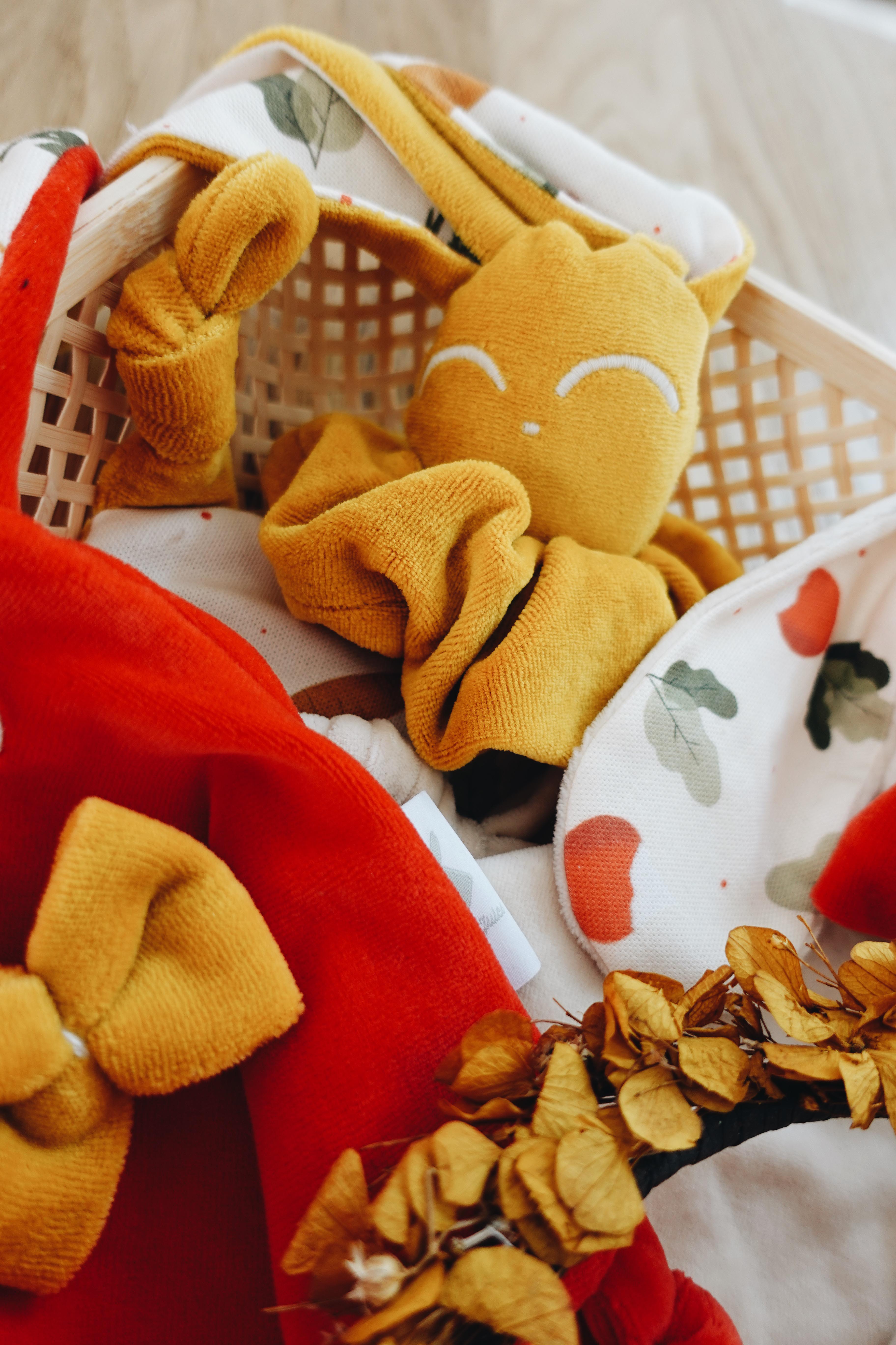 Doudou Velours Mini Noeuds - Potager
