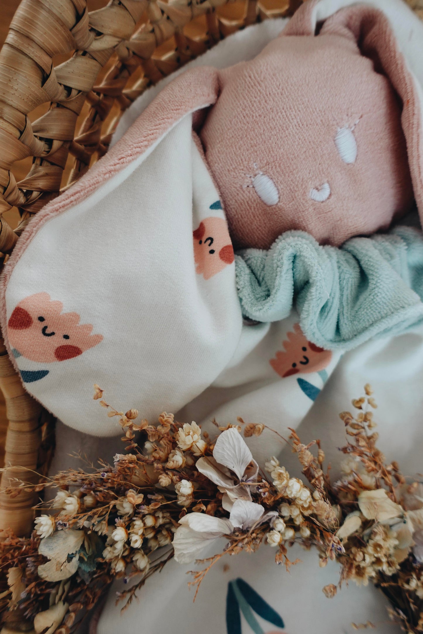 Doudou Velours Chouchou - Happy Tulips