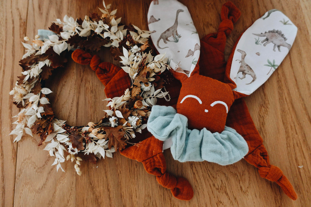 Doudou Lange Chouchou - Dino Pastel