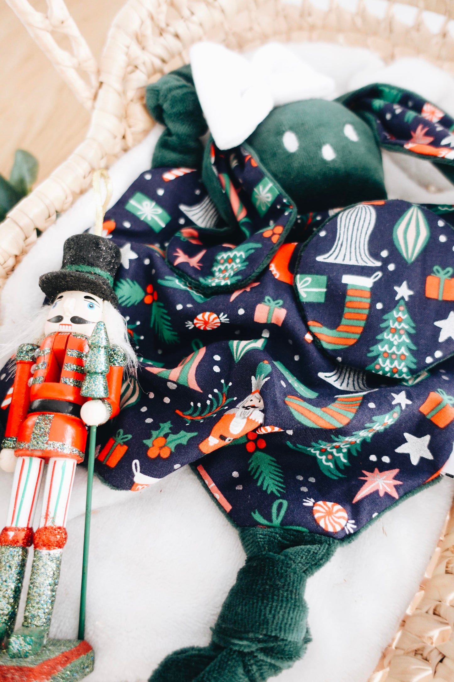 Doudou Velours Chouchou - Jolly Nutcracker