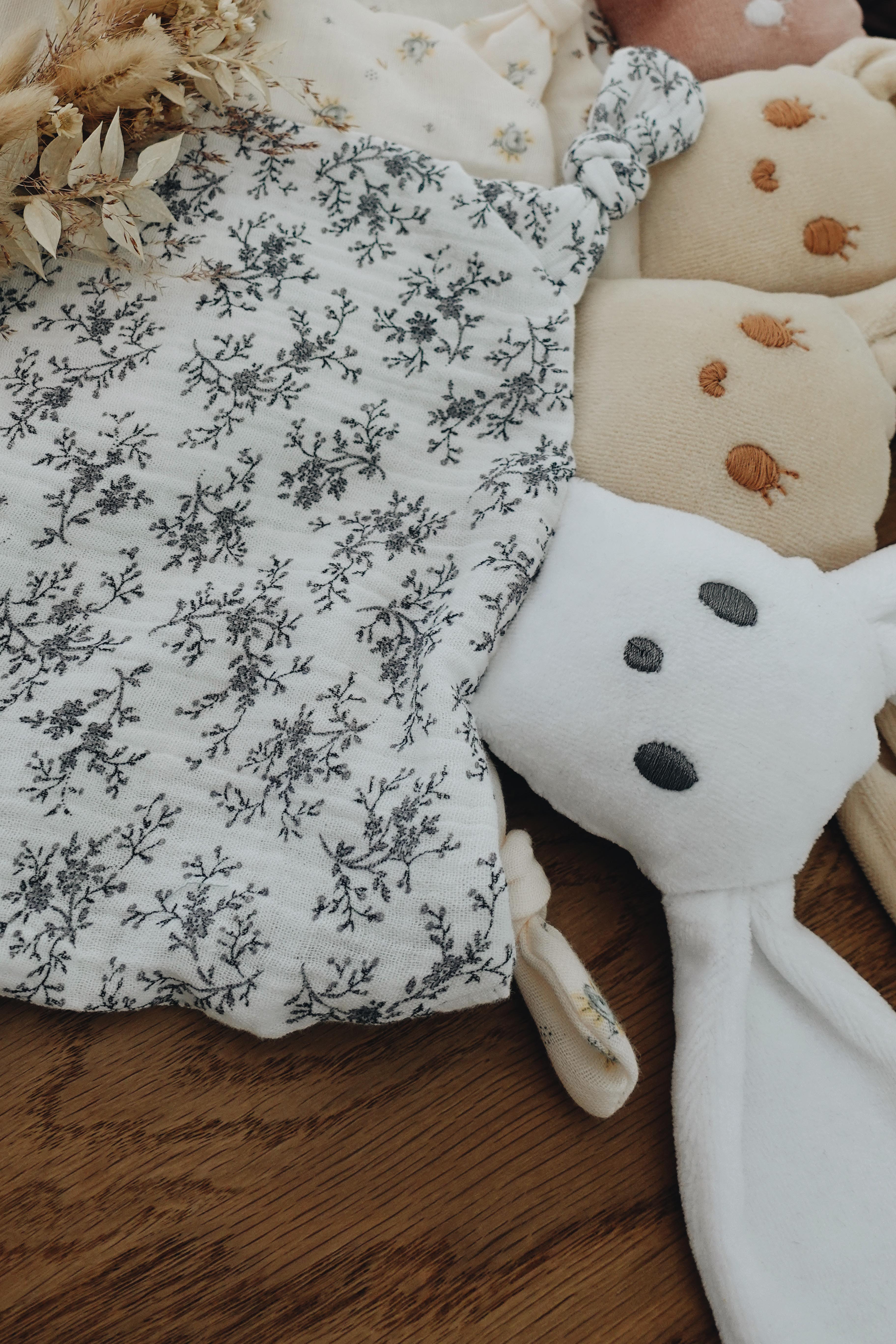 PROTOTYPE - Doudou Mousseline Margot Gris