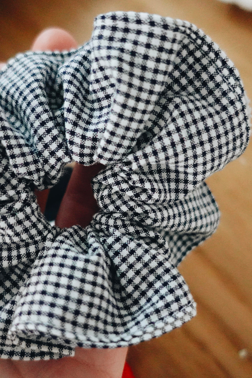 PROTOTYPE - Doudou lange Classique Noeuds - Vichy