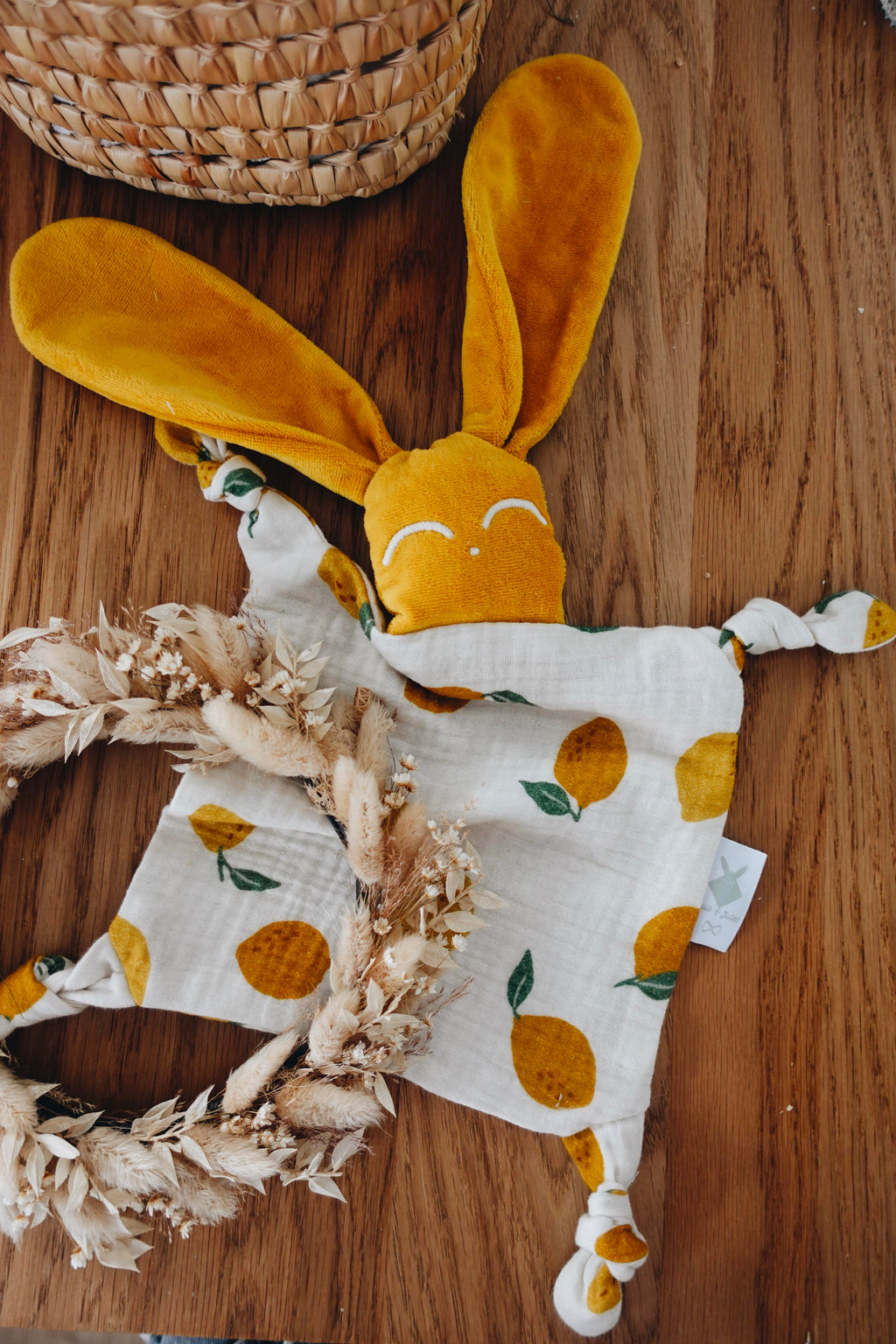 PROTOTYPE - Doudou Mousseline Big Lemons