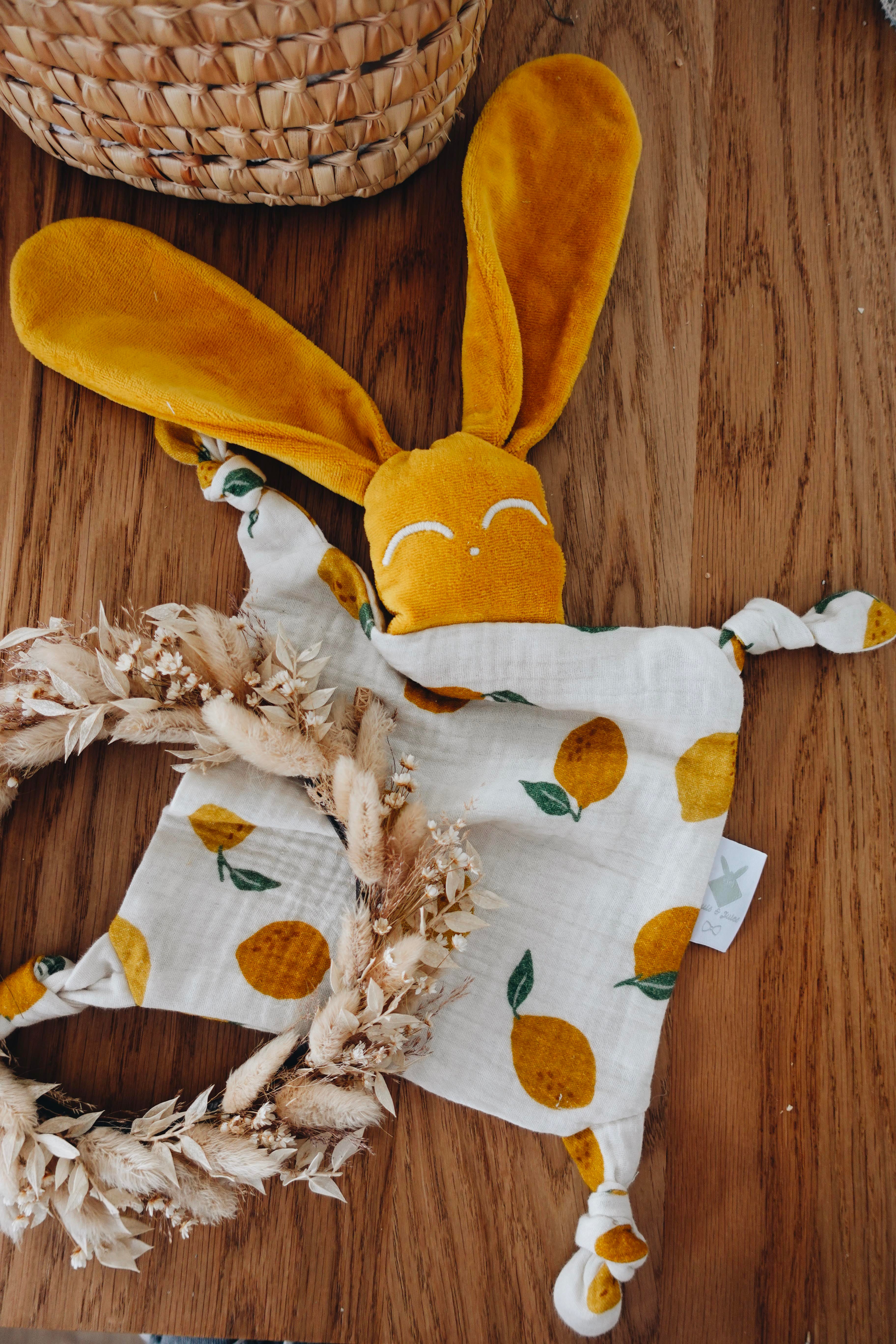 PROTOTYPE - Doudou Mousseline Big Lemons