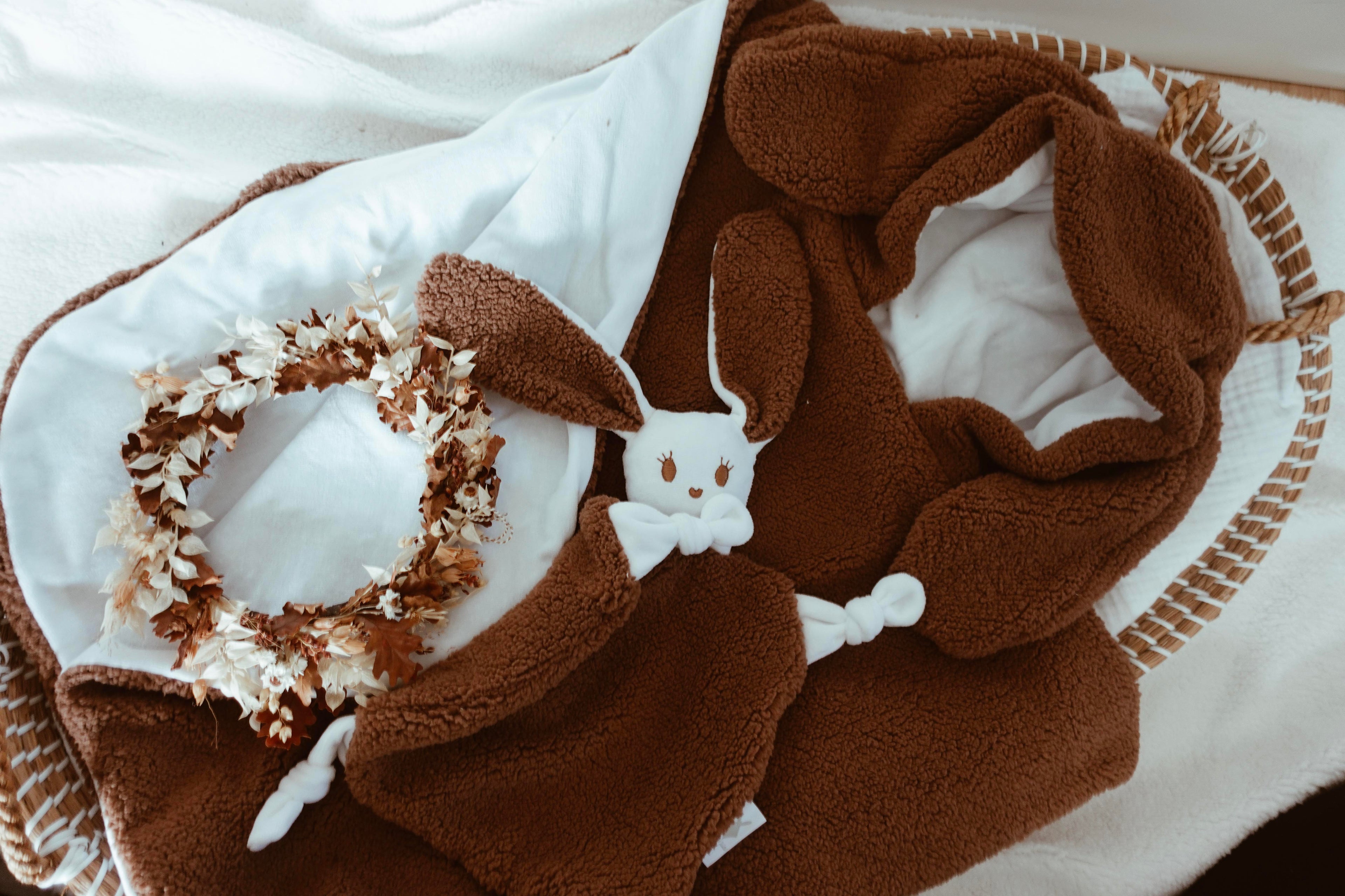 Poncho Pure - Moumoute épaisse Châtaigne