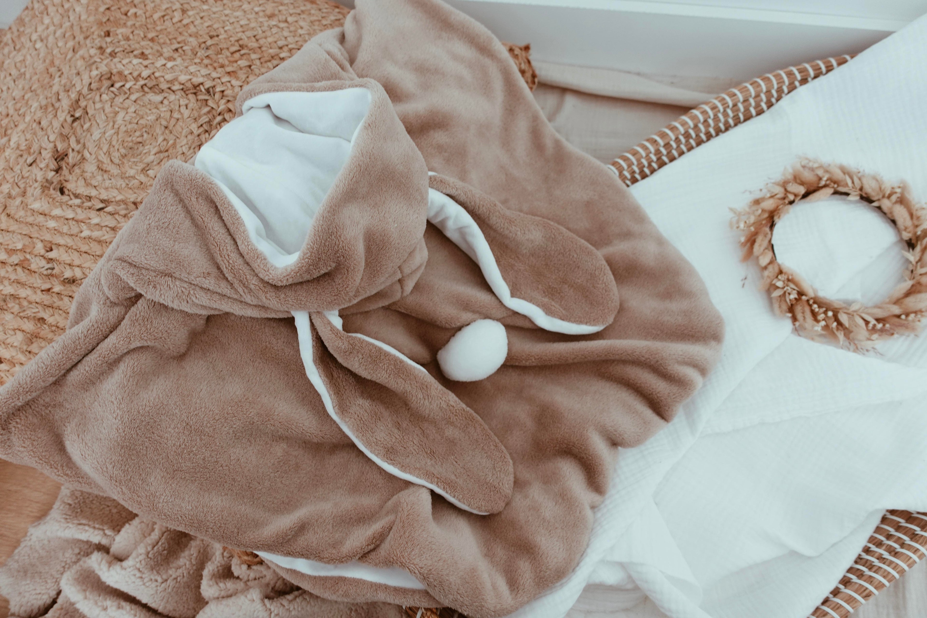 Poncho Pure - Moumoute fine Cappuccino