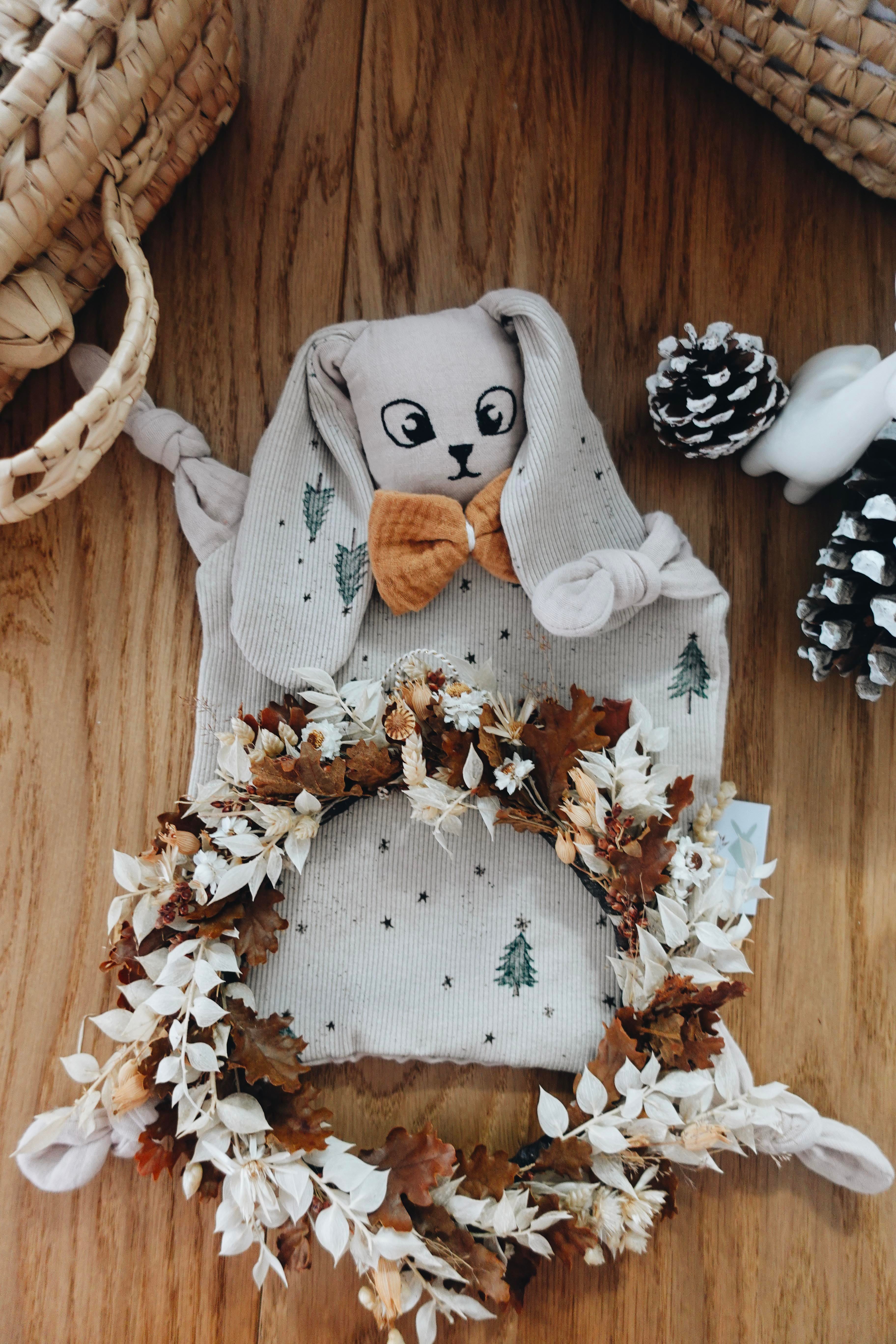 PROTOTYPE - Doudou lange Chouchou - Sapin