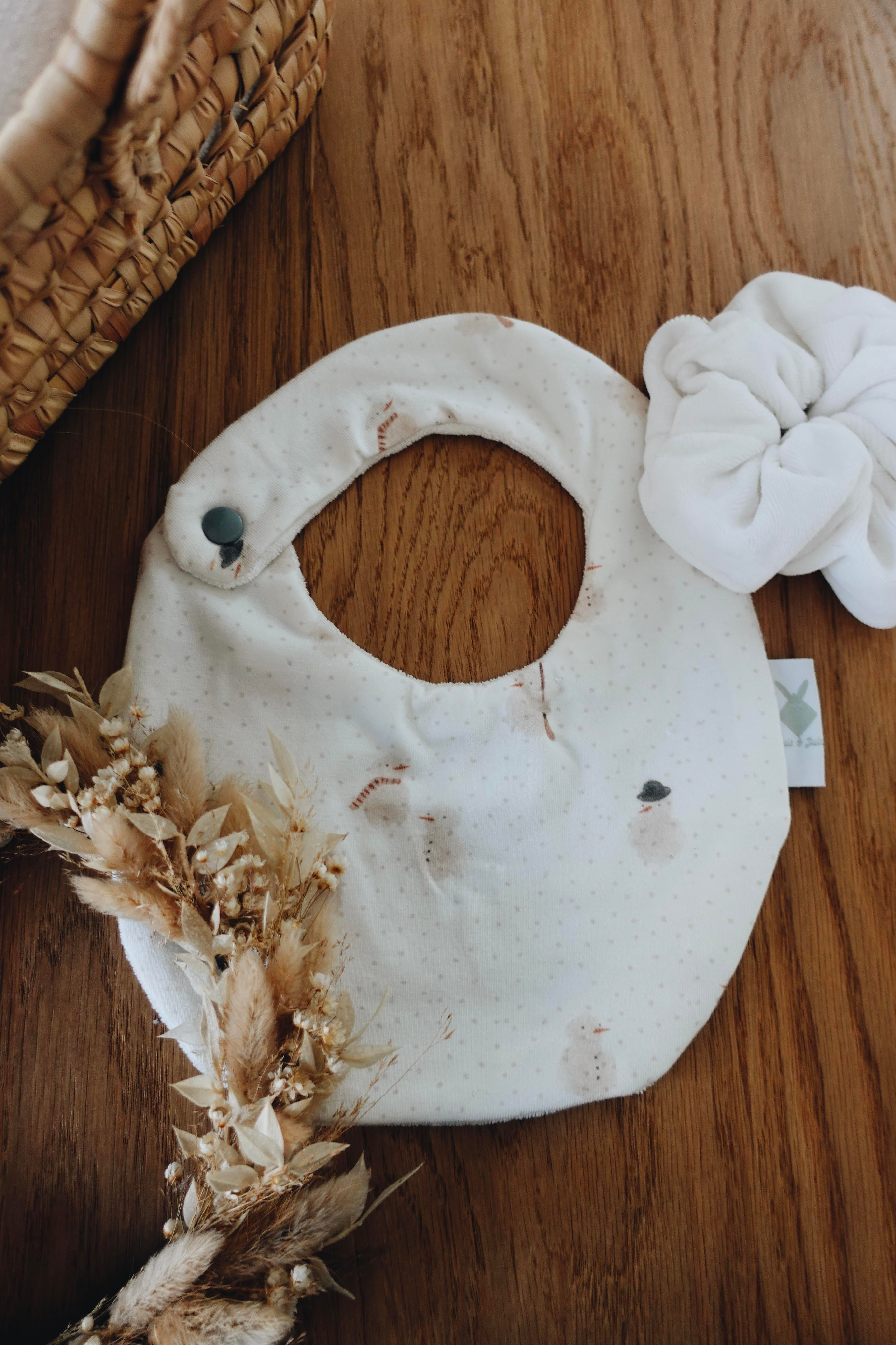 PROTOTYPE - Bavoir bébé - Snowman