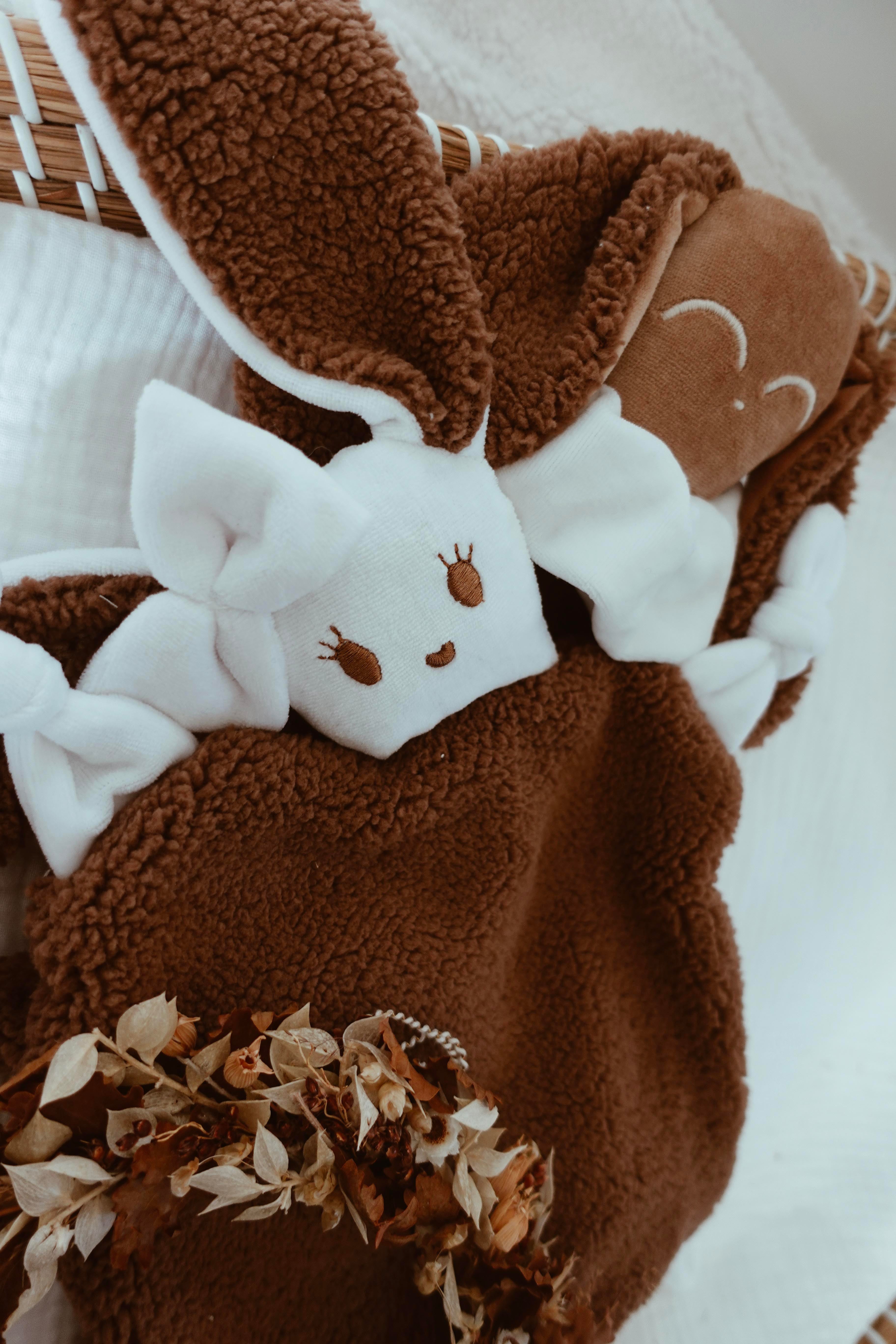 Bouillotte noyaux de cerise moumoute Pure - Épaisse Chocolat