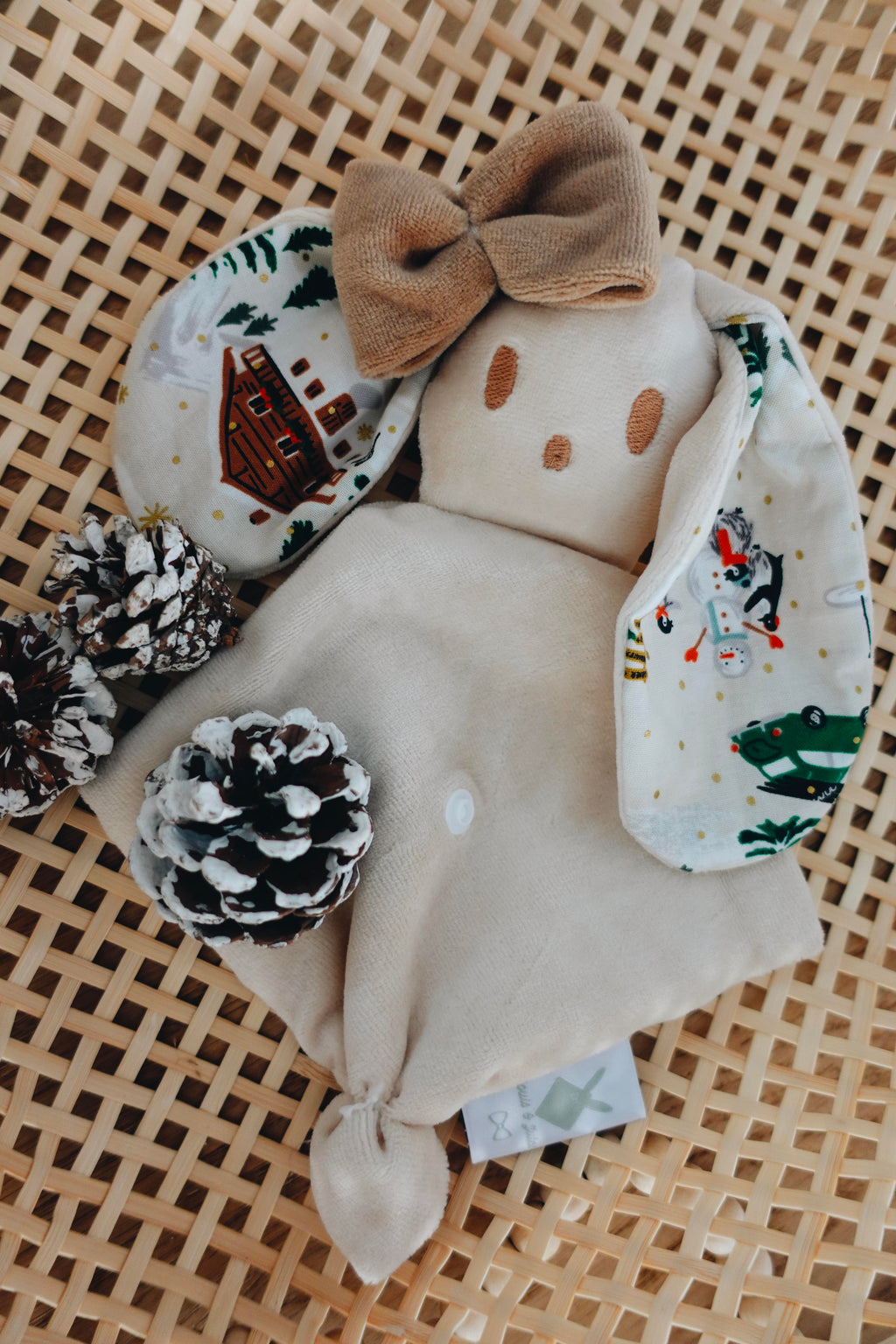 PROTOTYPE - Bébé Doudou Velours - Penguin Village