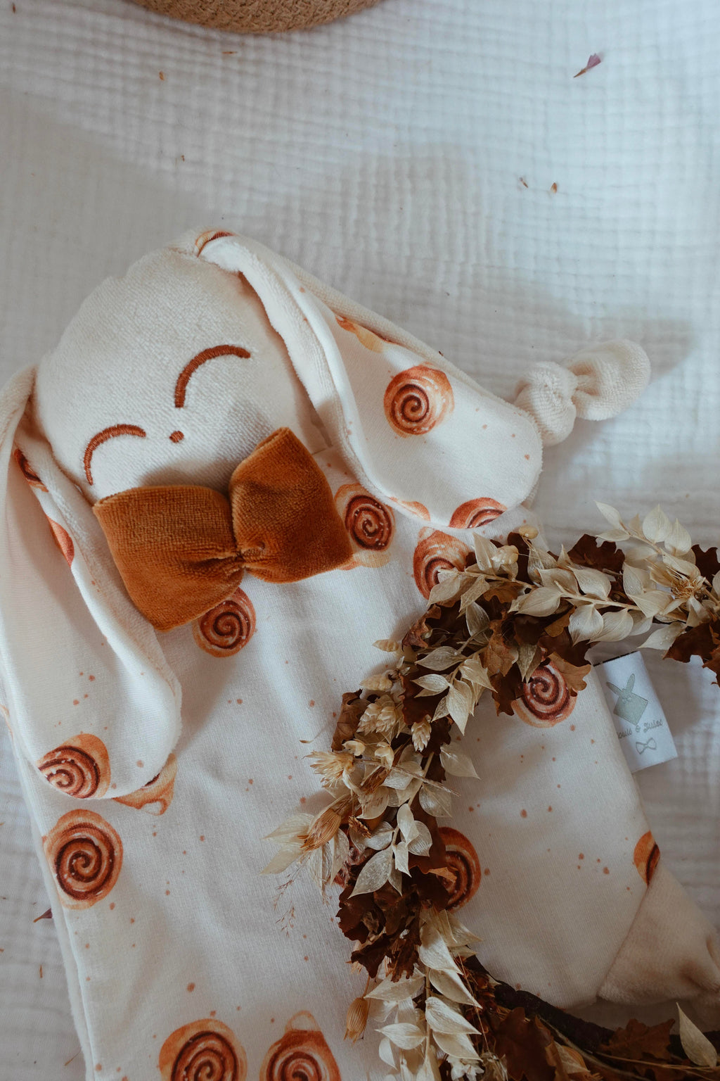 Doudou Velours Chouchou - Cinnamon Rolls